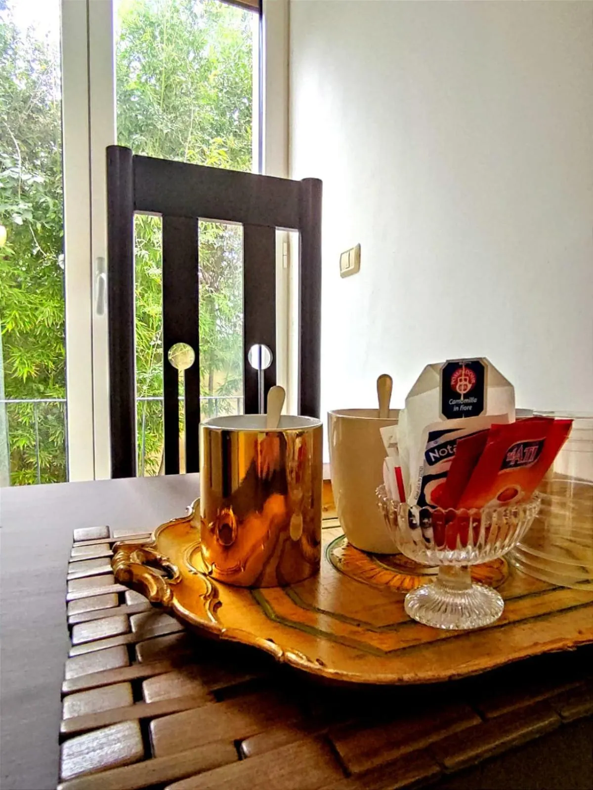 Decorative detail in Aedes B&B Il Giardino dei Sogni