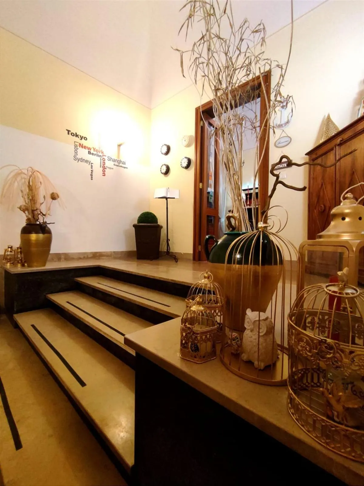 Lobby or reception in Aedes B&B Il Giardino dei Sogni