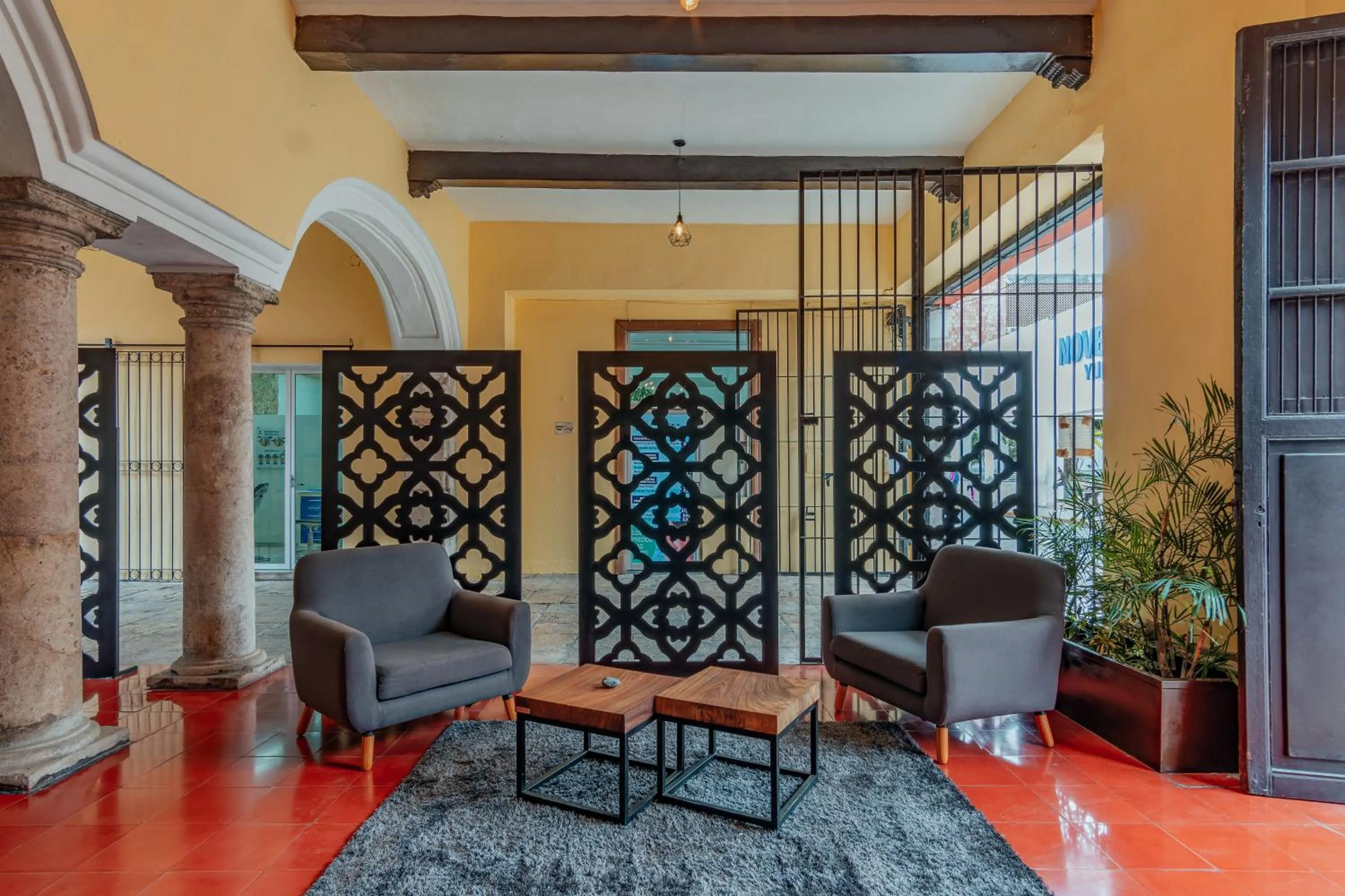 Lobby or reception in Hotel HO Merida