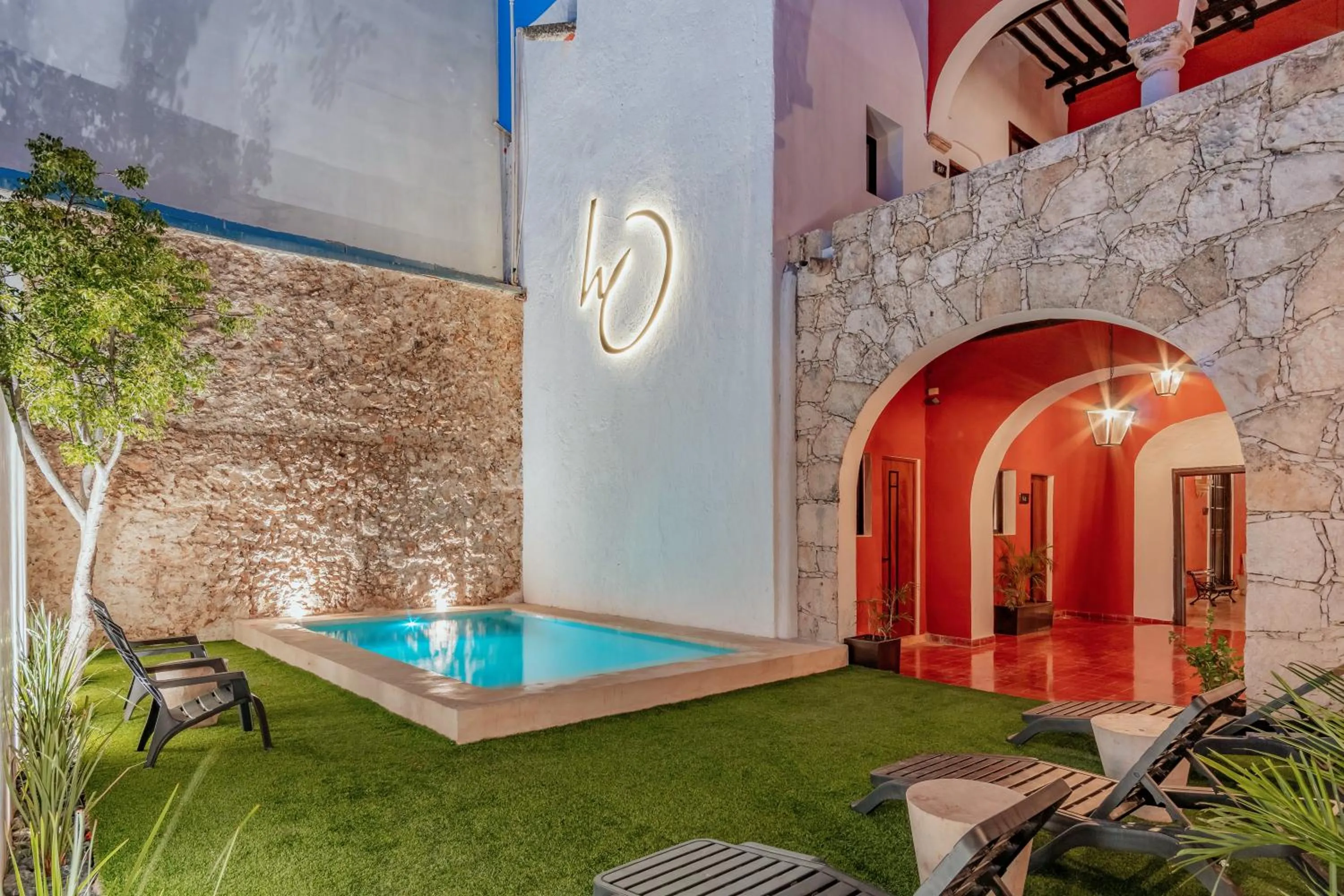 Patio in Hotel HO Merida