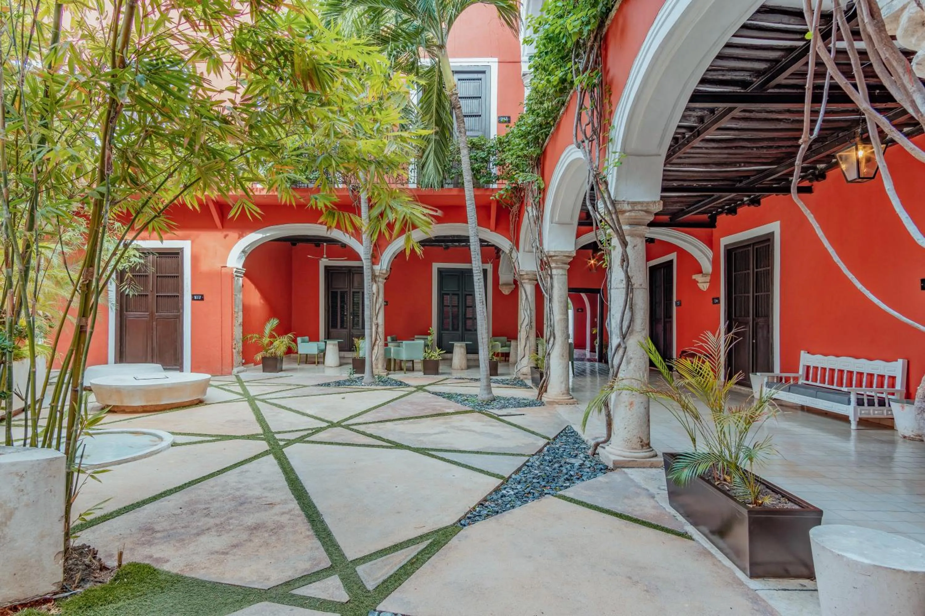 Garden in Hotel HO Merida