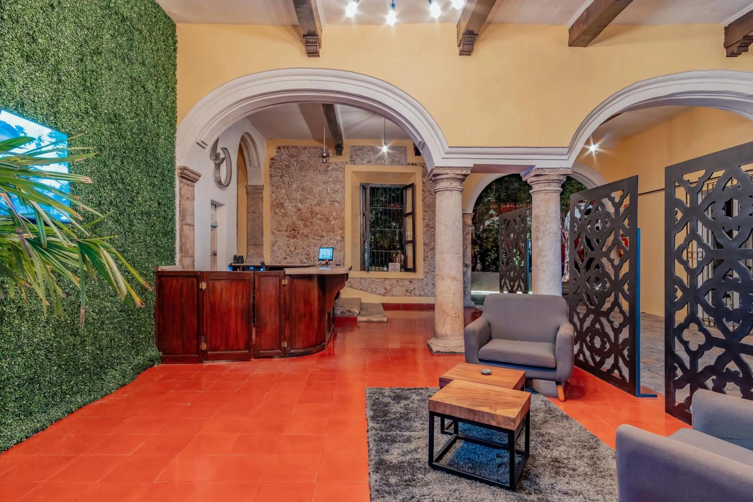 Lobby or reception in Hotel HO Merida