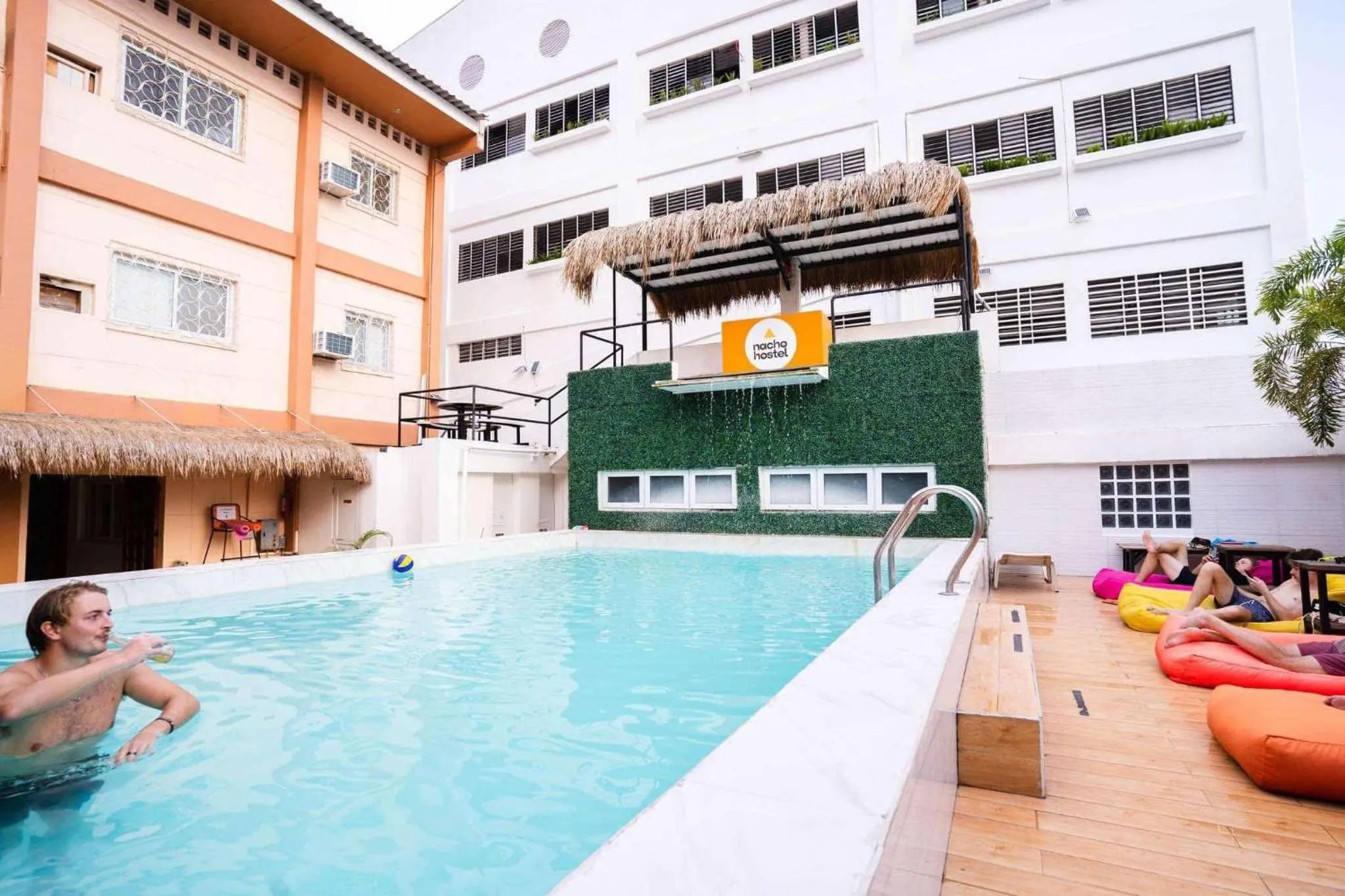 Property building in Nacho Hostel Cebu