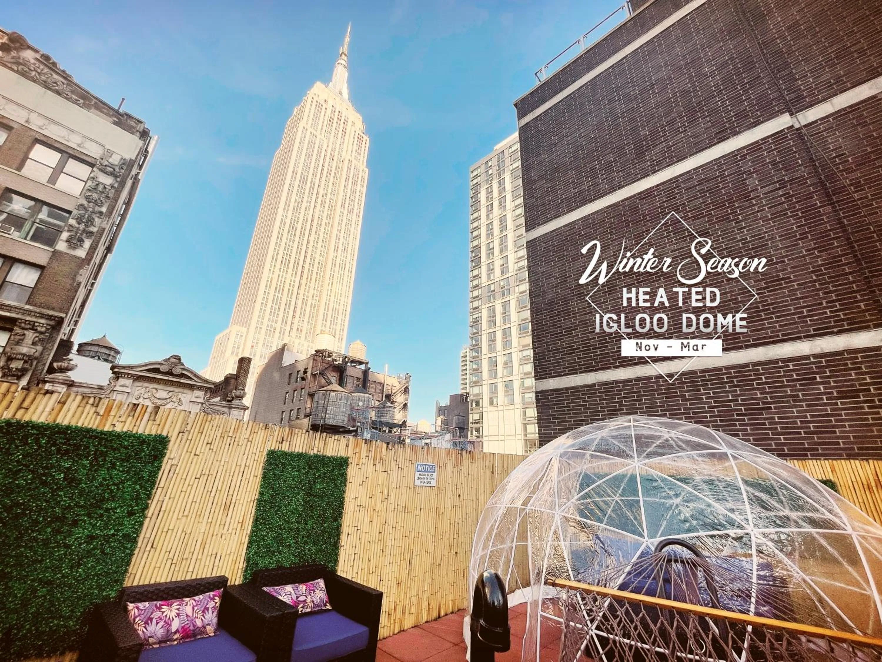 Hotel and the City, Rooftop City View