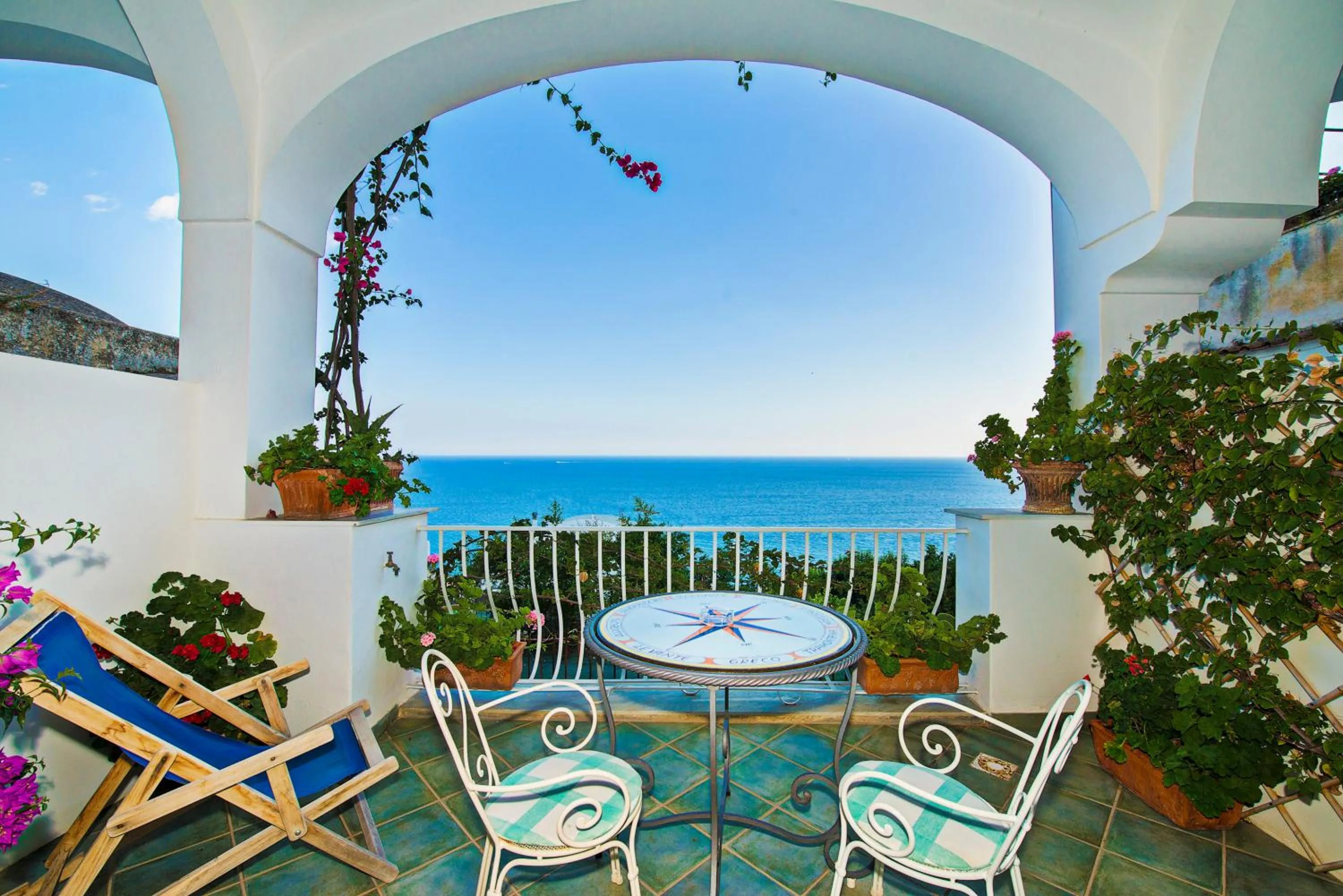 Balcony/Terrace in La Rosa Dei Venti