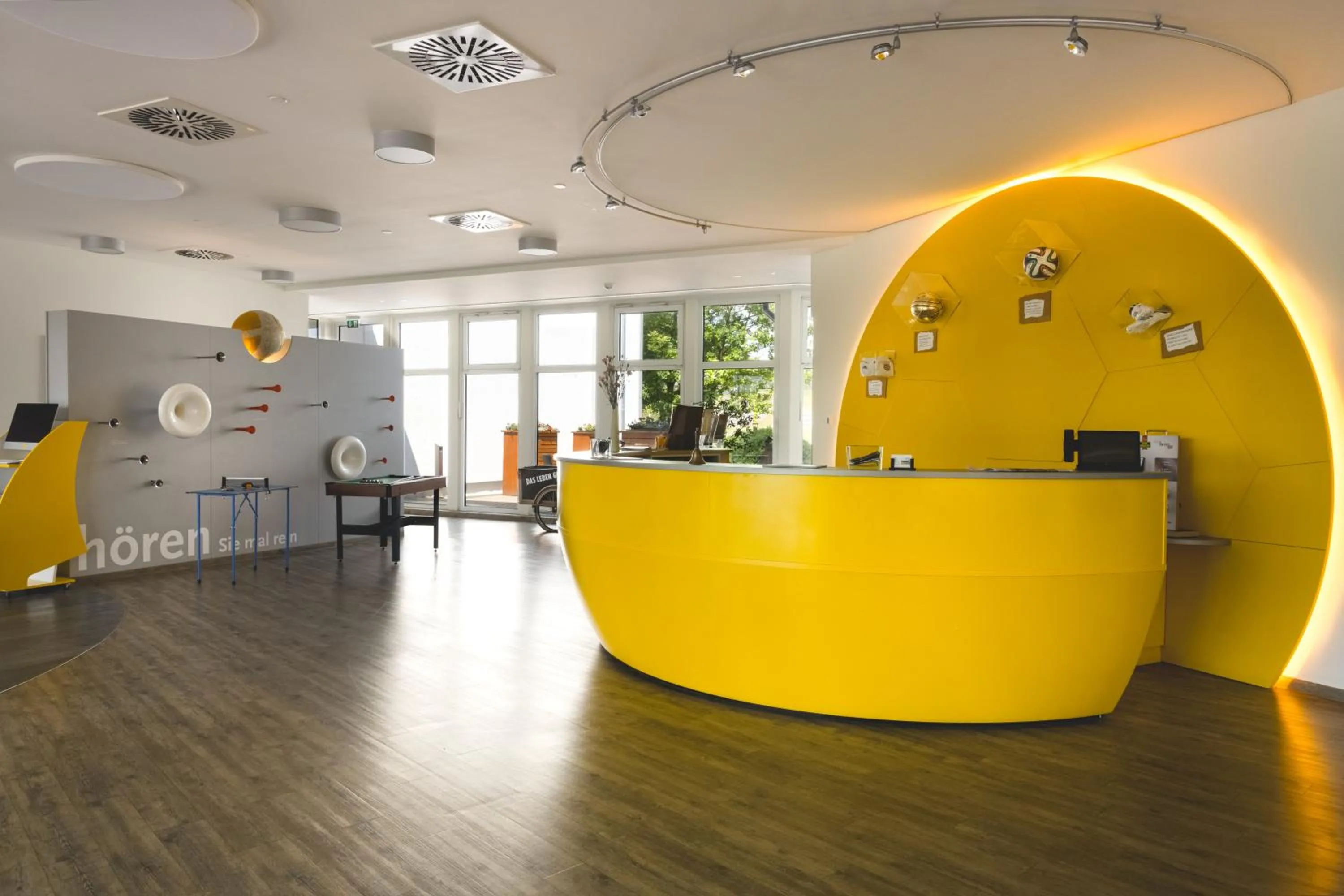 Lobby or reception in Sport- & Seminarhotel Glockenspitze