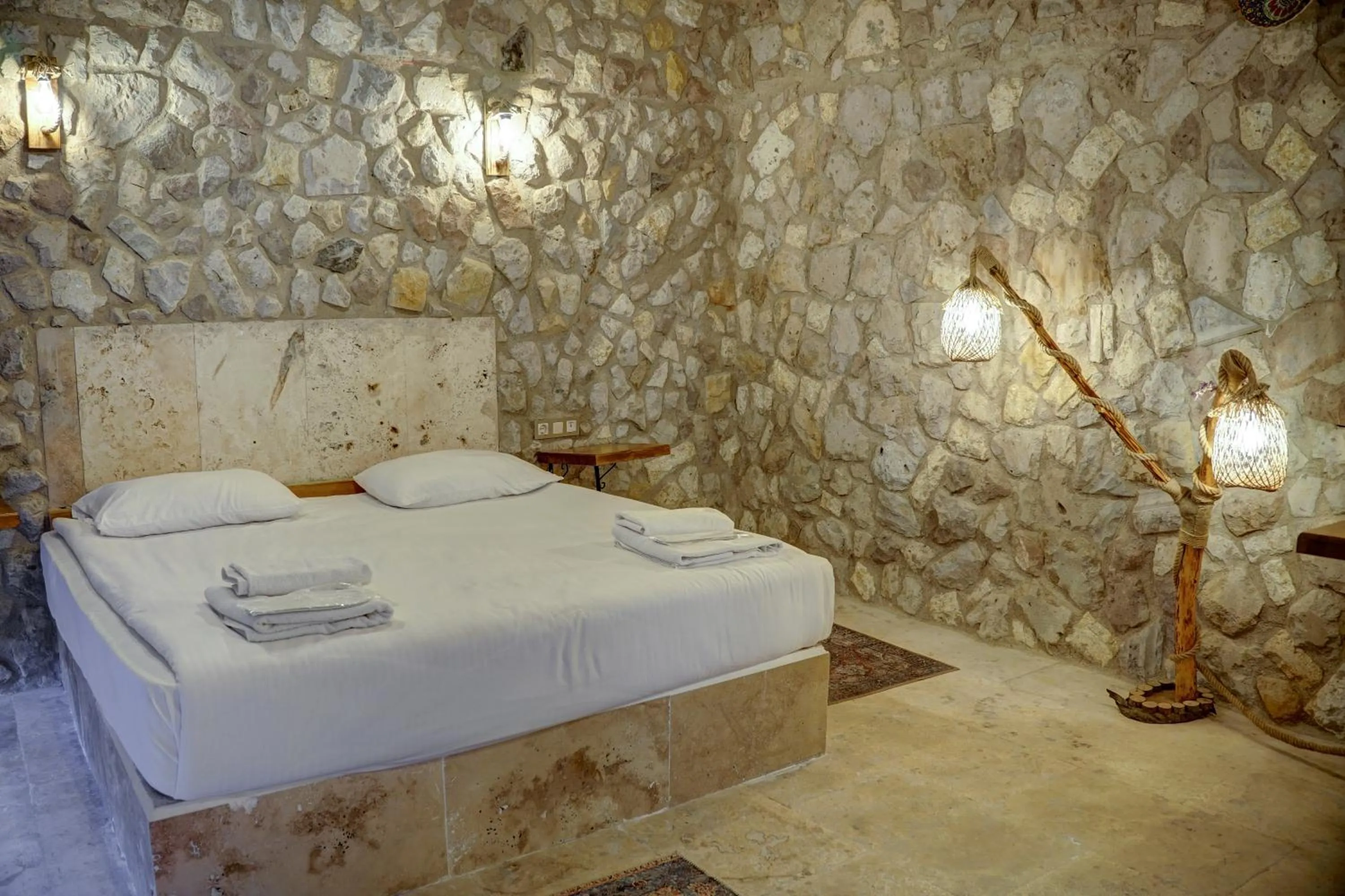 Bed in Ala Stone House