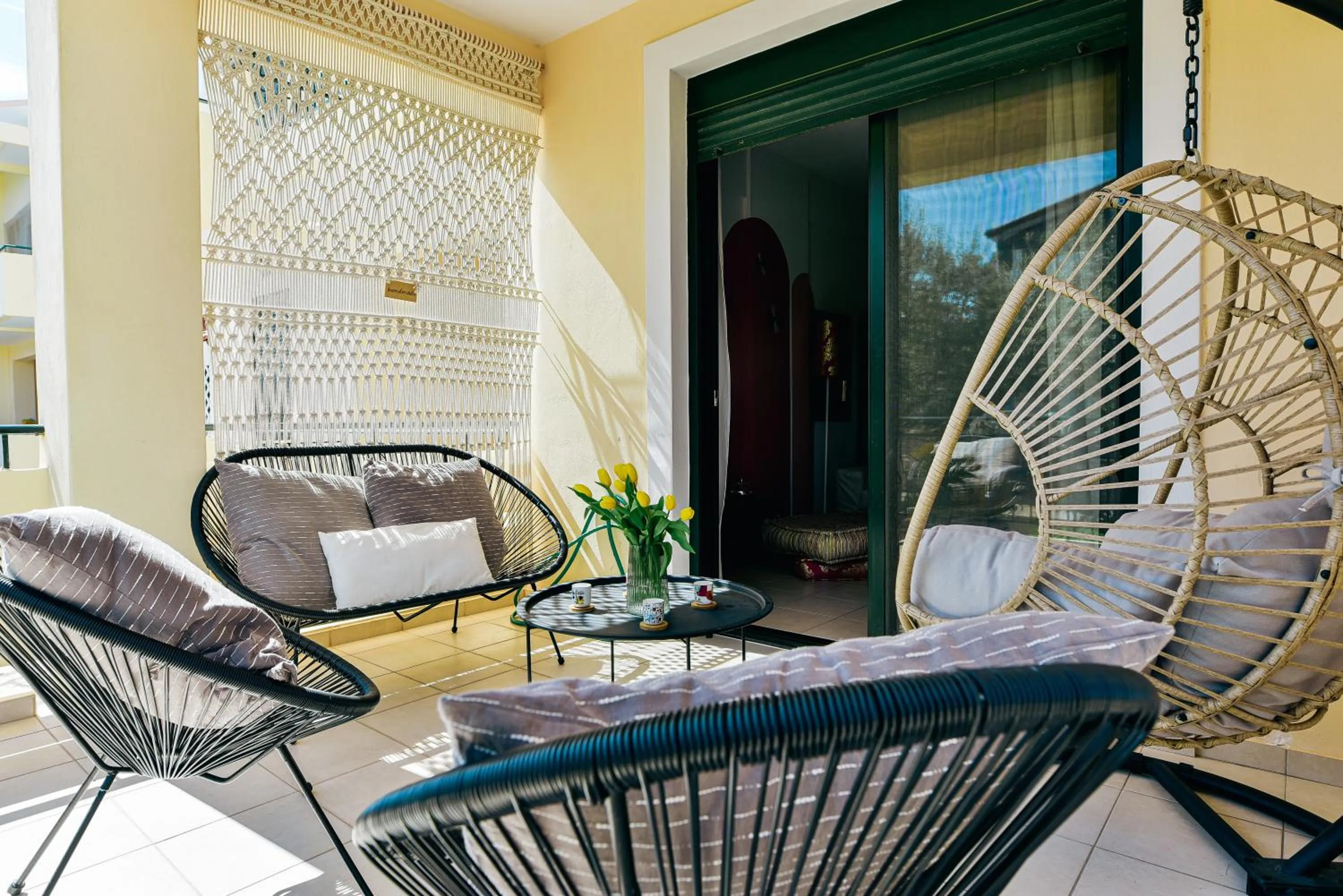 Balcony/Terrace in Oliva Holiday Homes