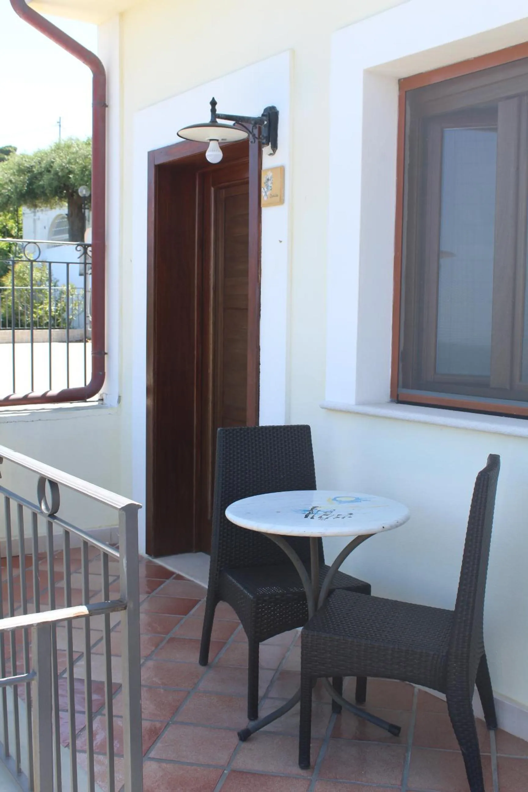 Balcony/Terrace in Albergo Villa Vittoria