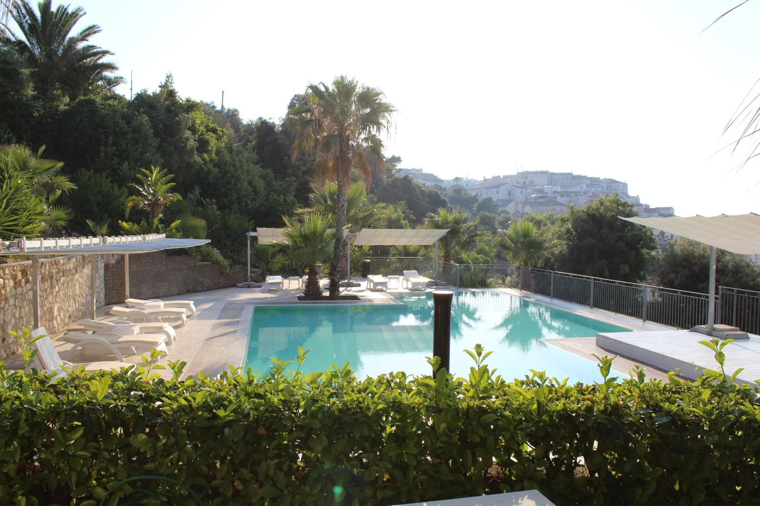 Swimming pool in Albergo Villa Vittoria