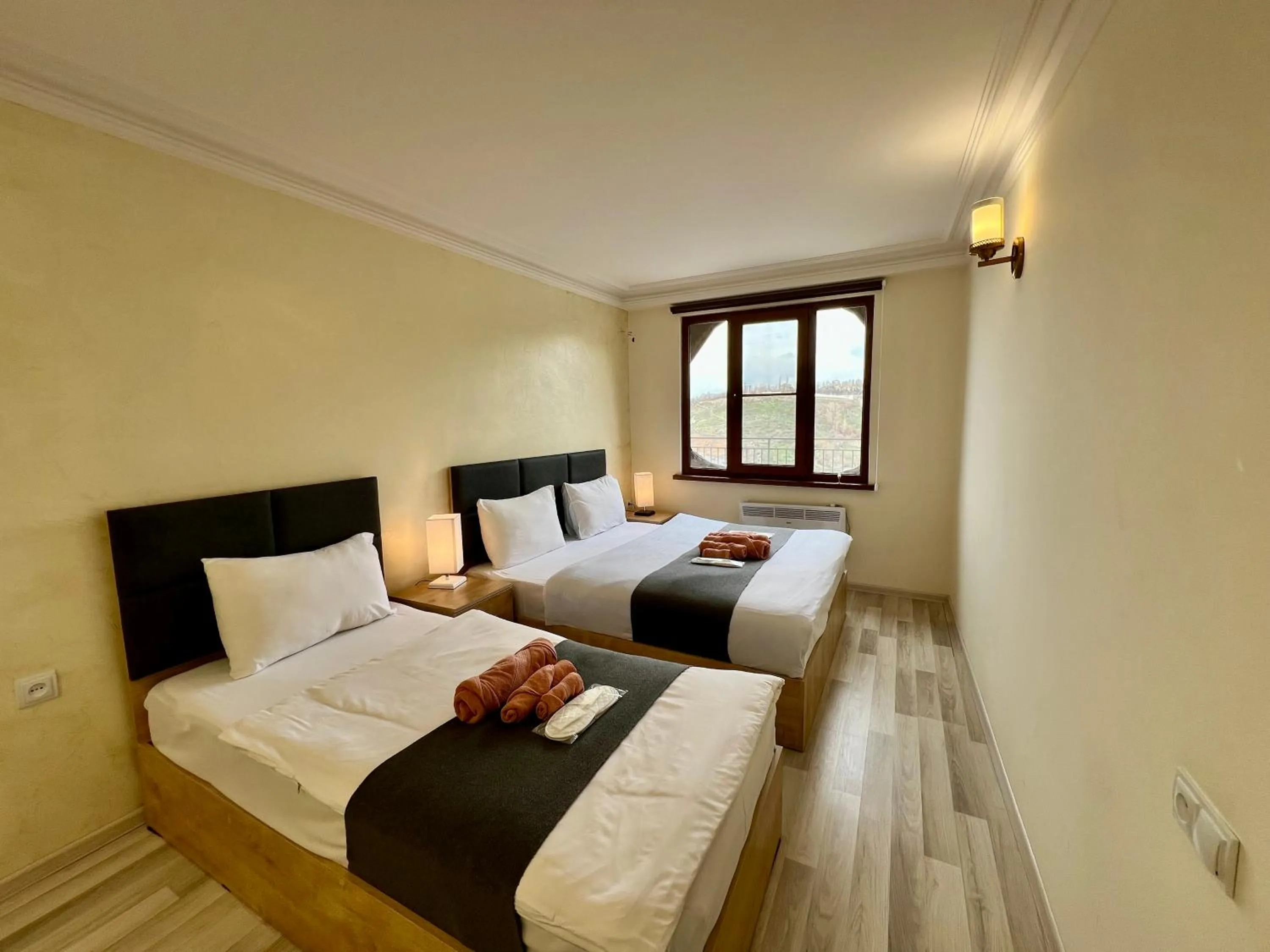 Bed in The Hill Guesthouse