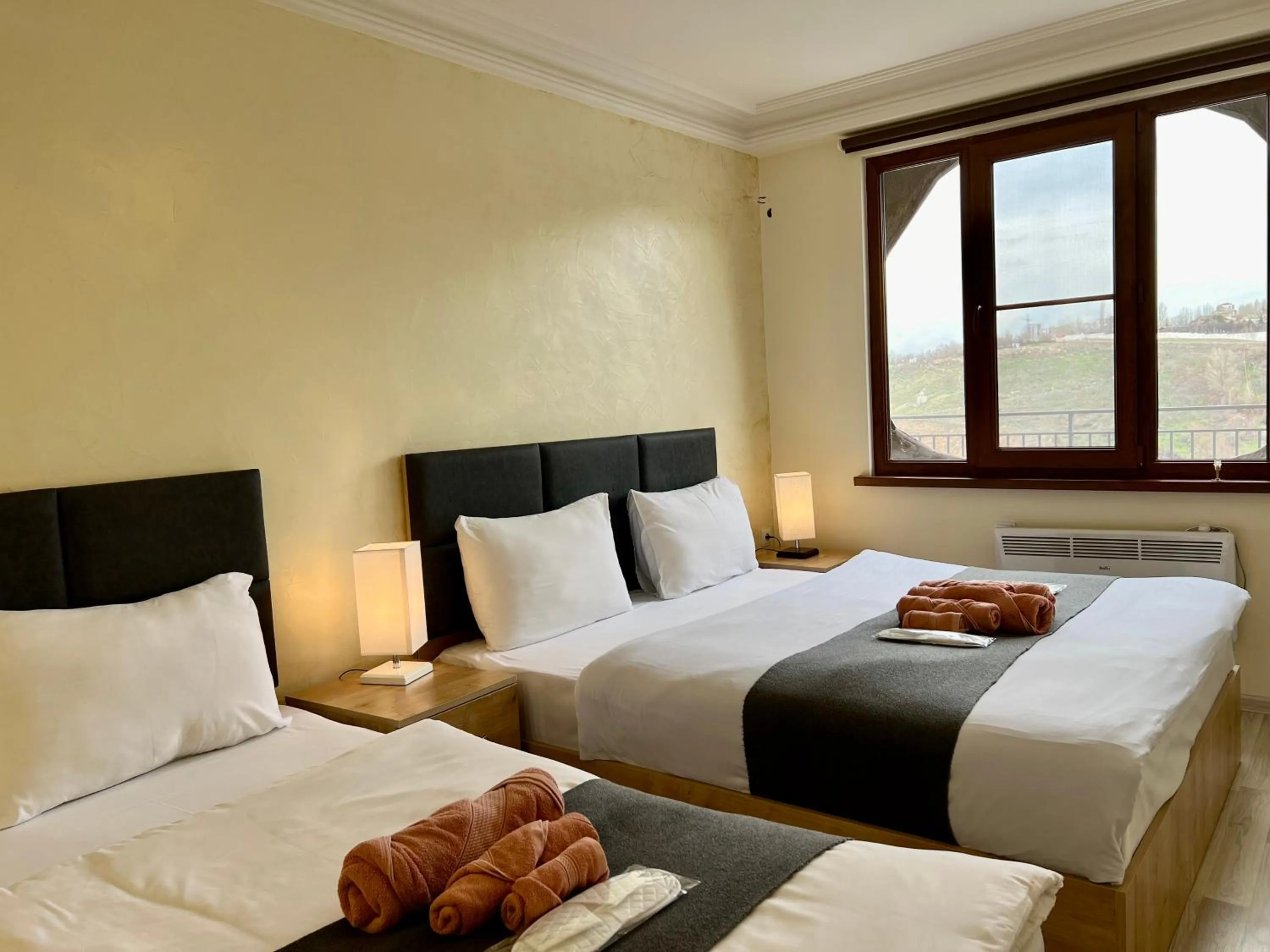 Bed in The Hill Guesthouse