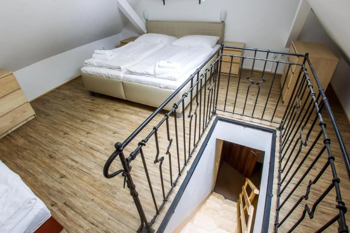 Bed in Hotel Hospodářský dvůr Bohuslavice