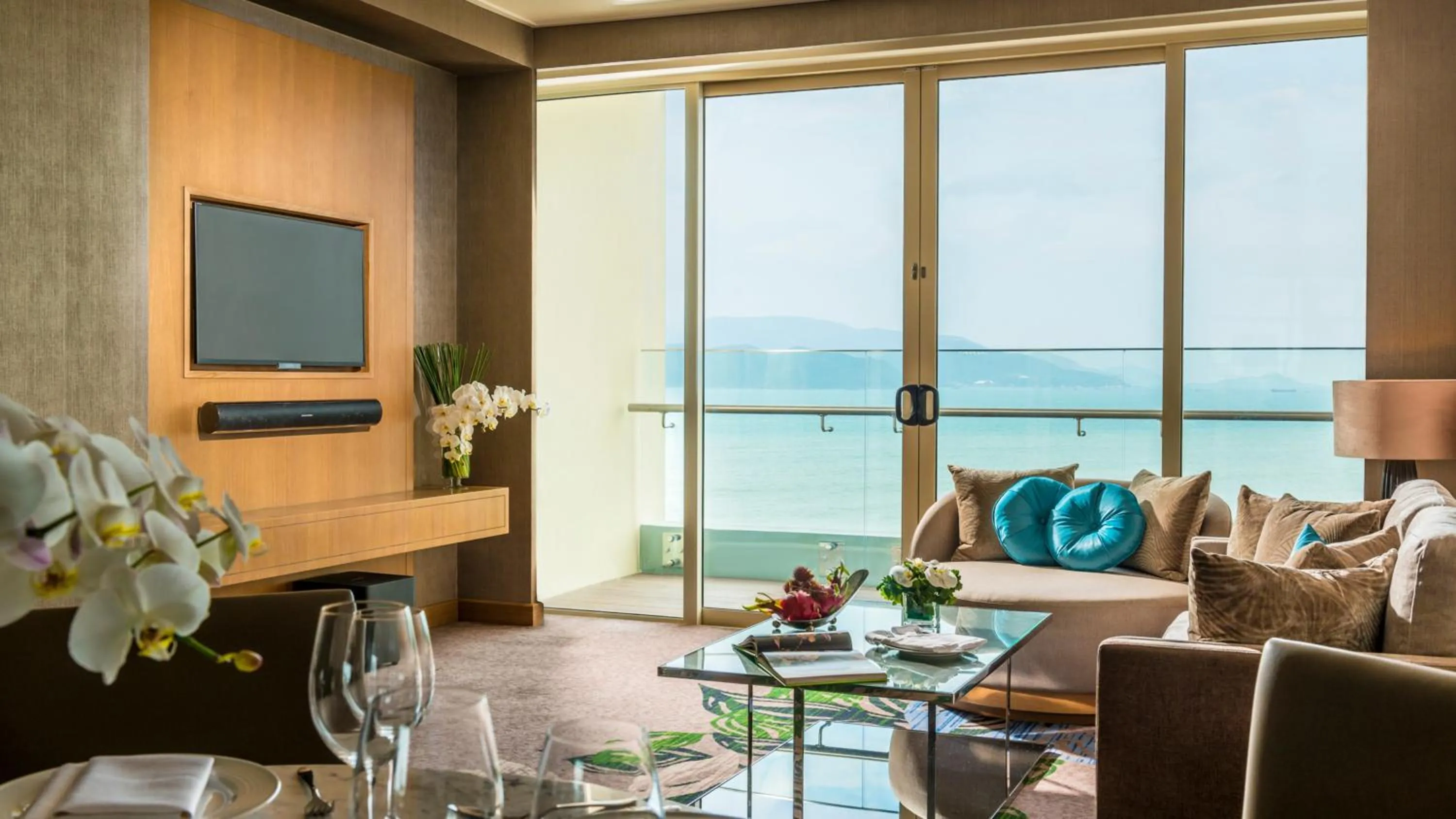 Living room in InterContinental Nha Trang by IHG