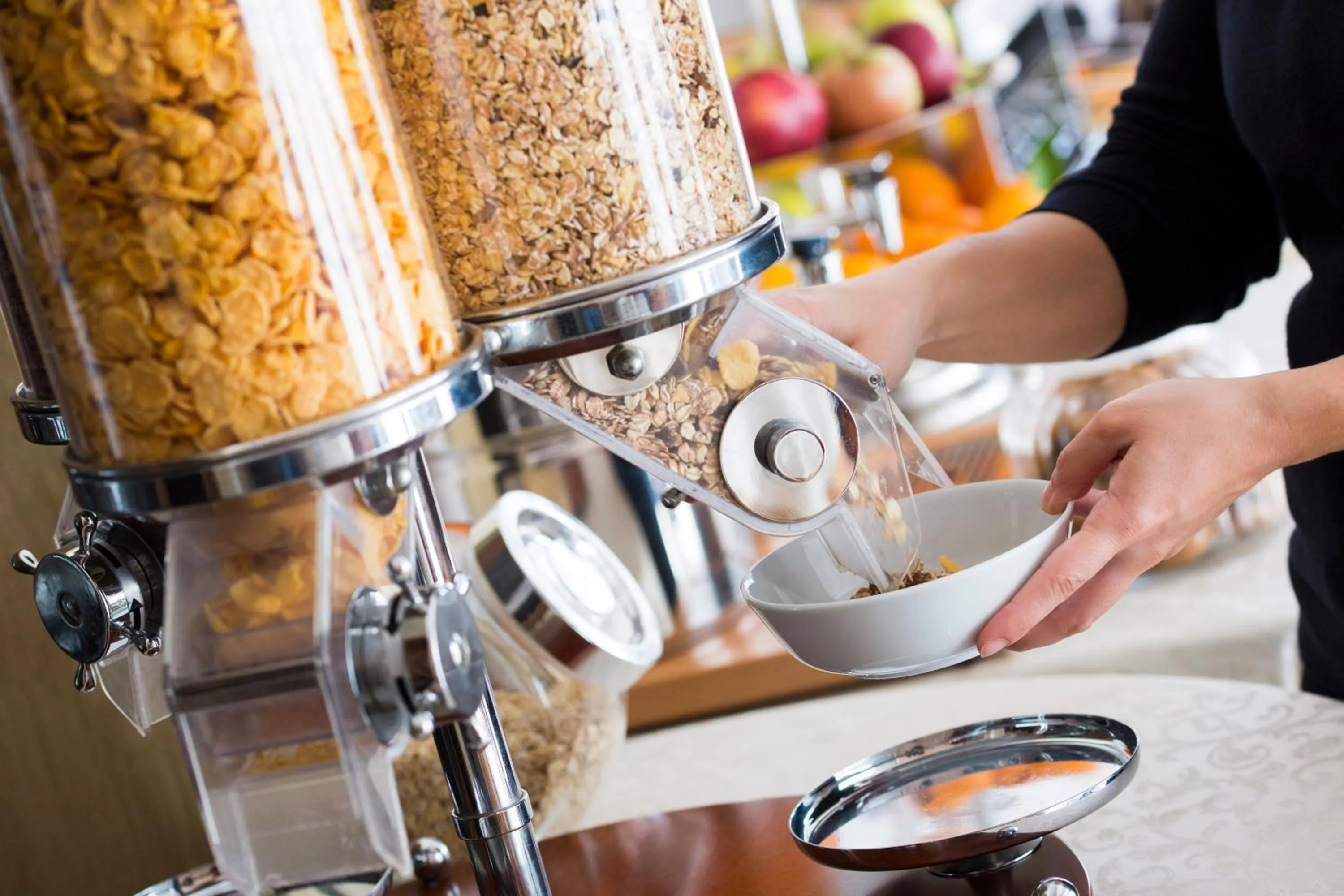 Buffet breakfast in Hotel Poseidonia