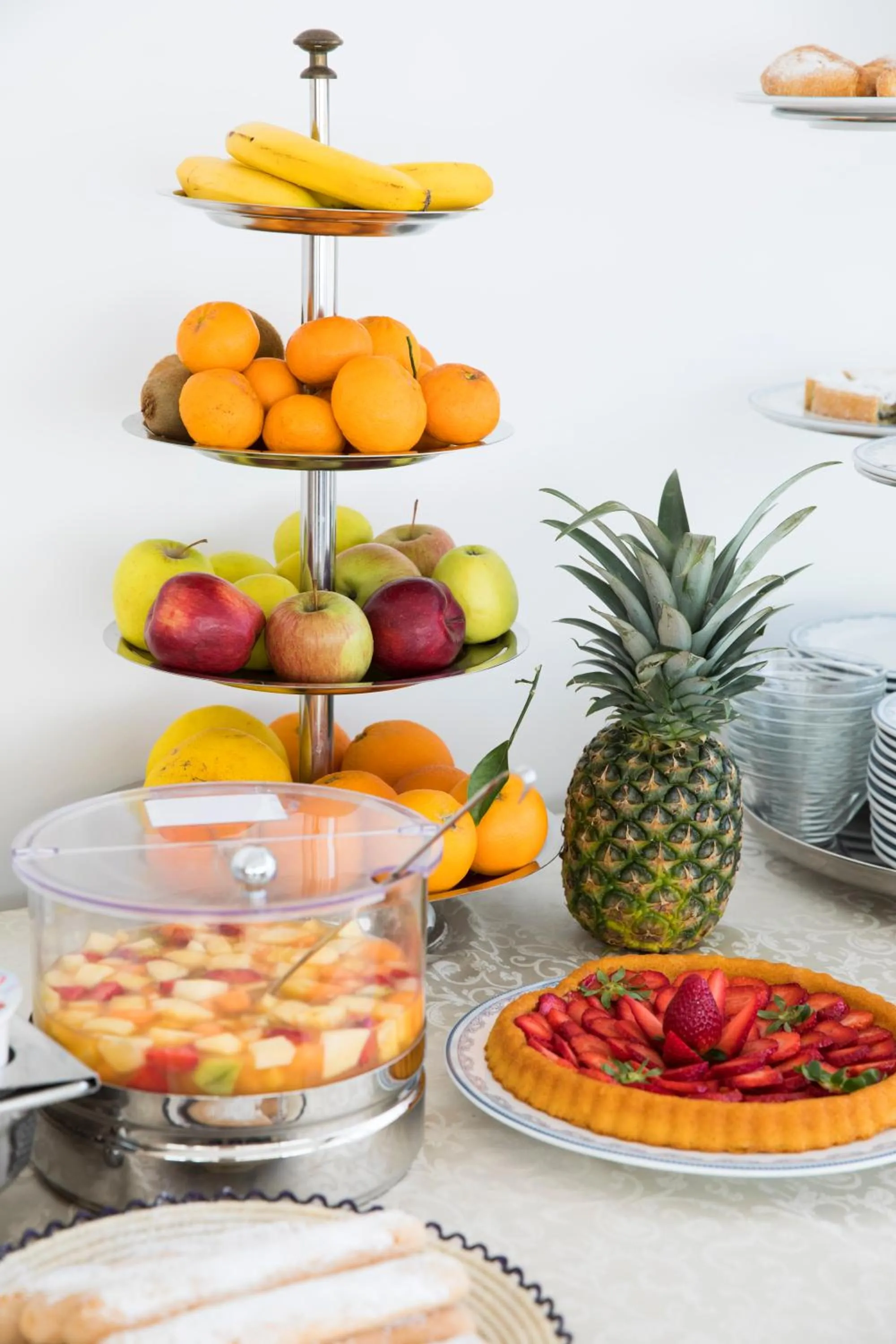 Buffet breakfast in Hotel Poseidonia