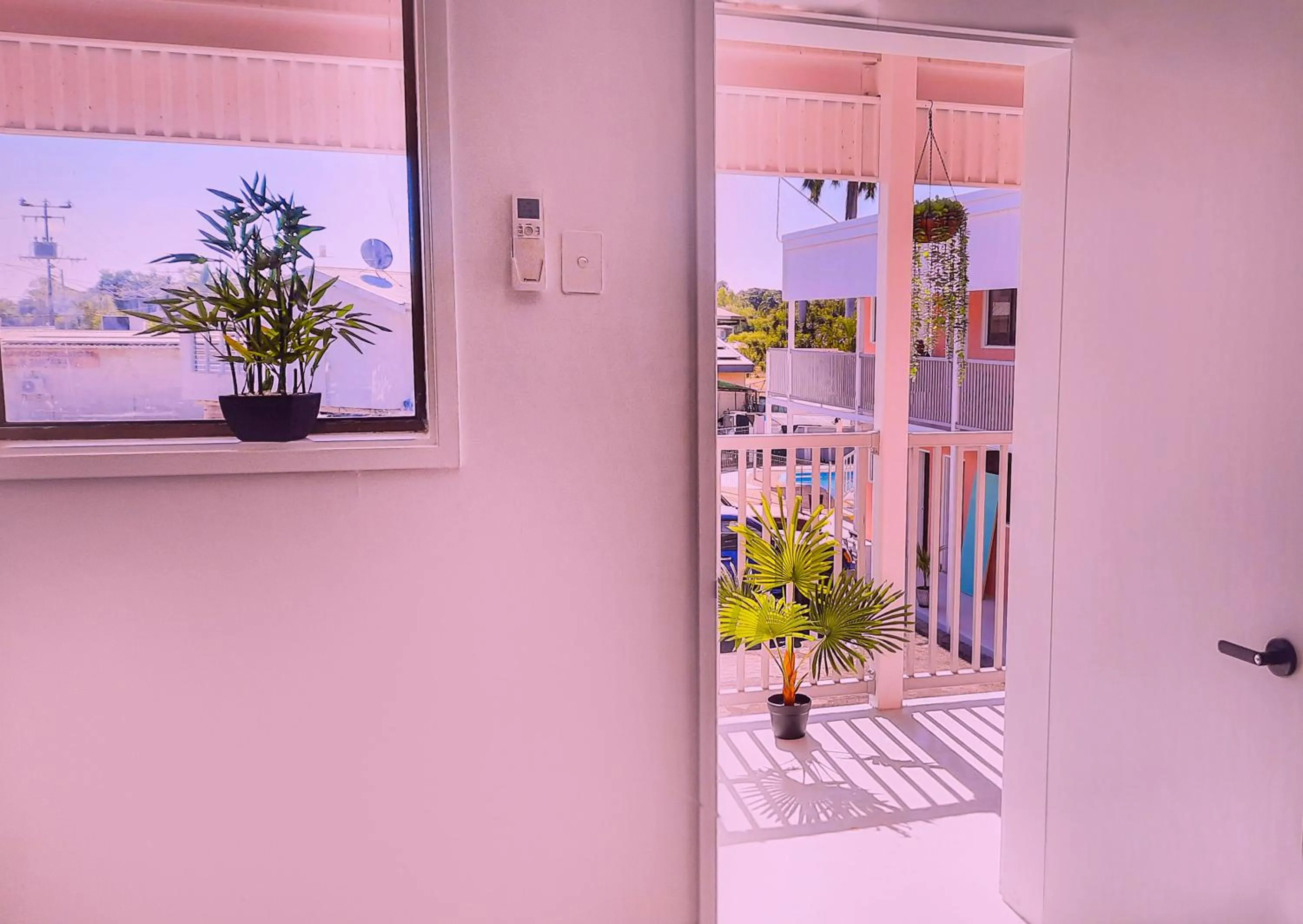 Balcony/Terrace in K - Town Hotel