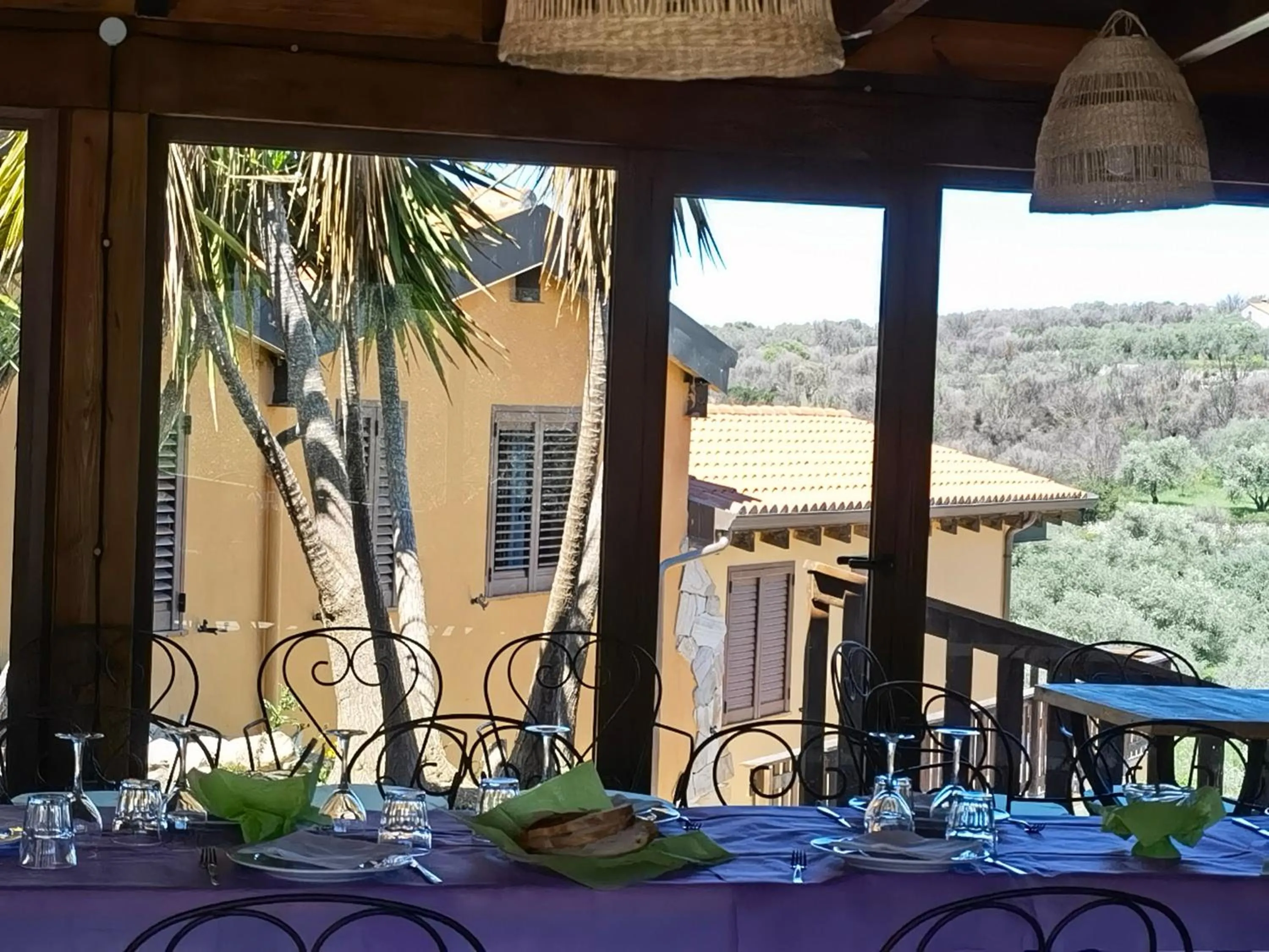 Patio in La Corte degli Ulivi - Albergo Rurale