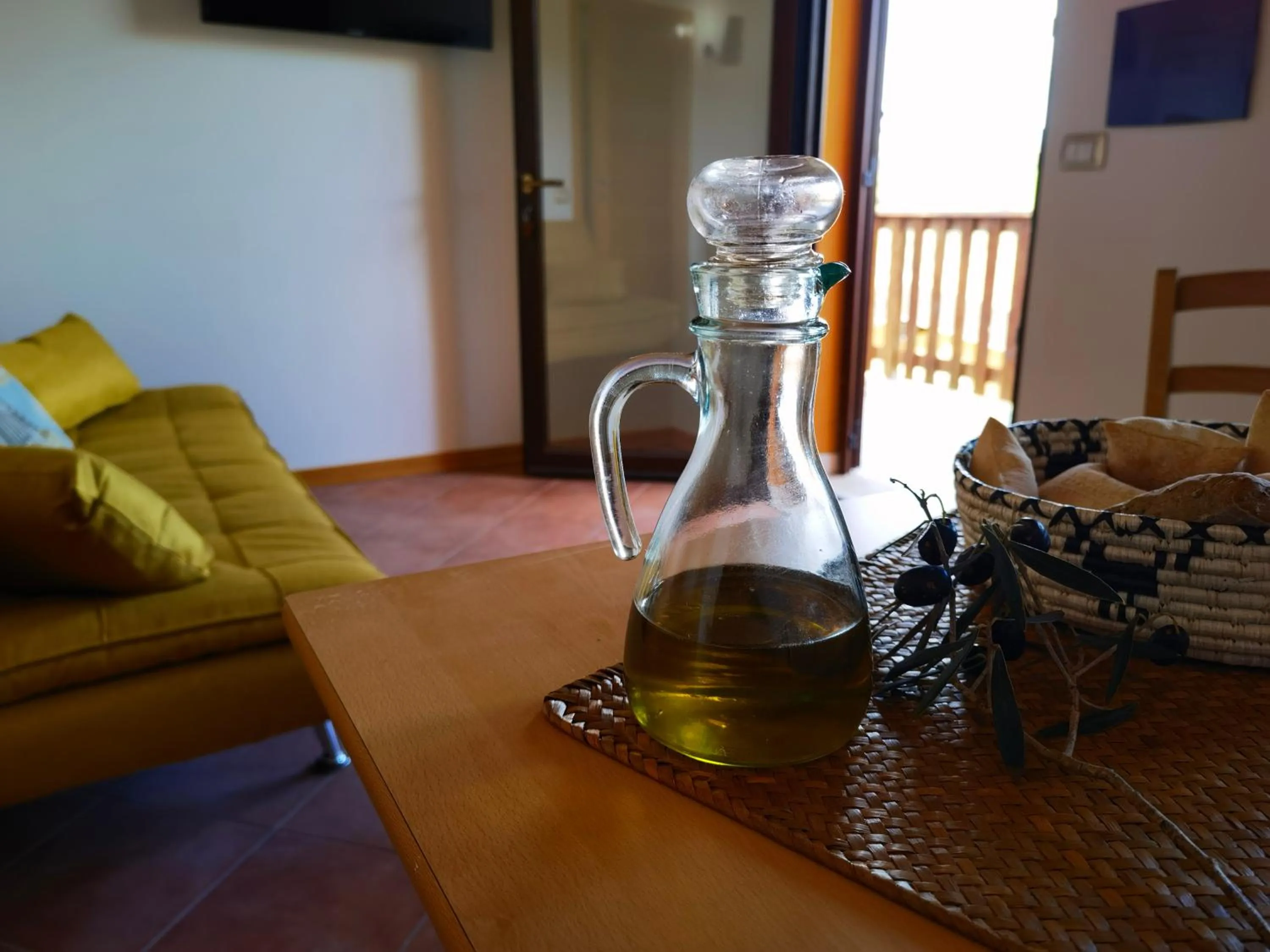 Living room in La Corte degli Ulivi - Albergo Rurale