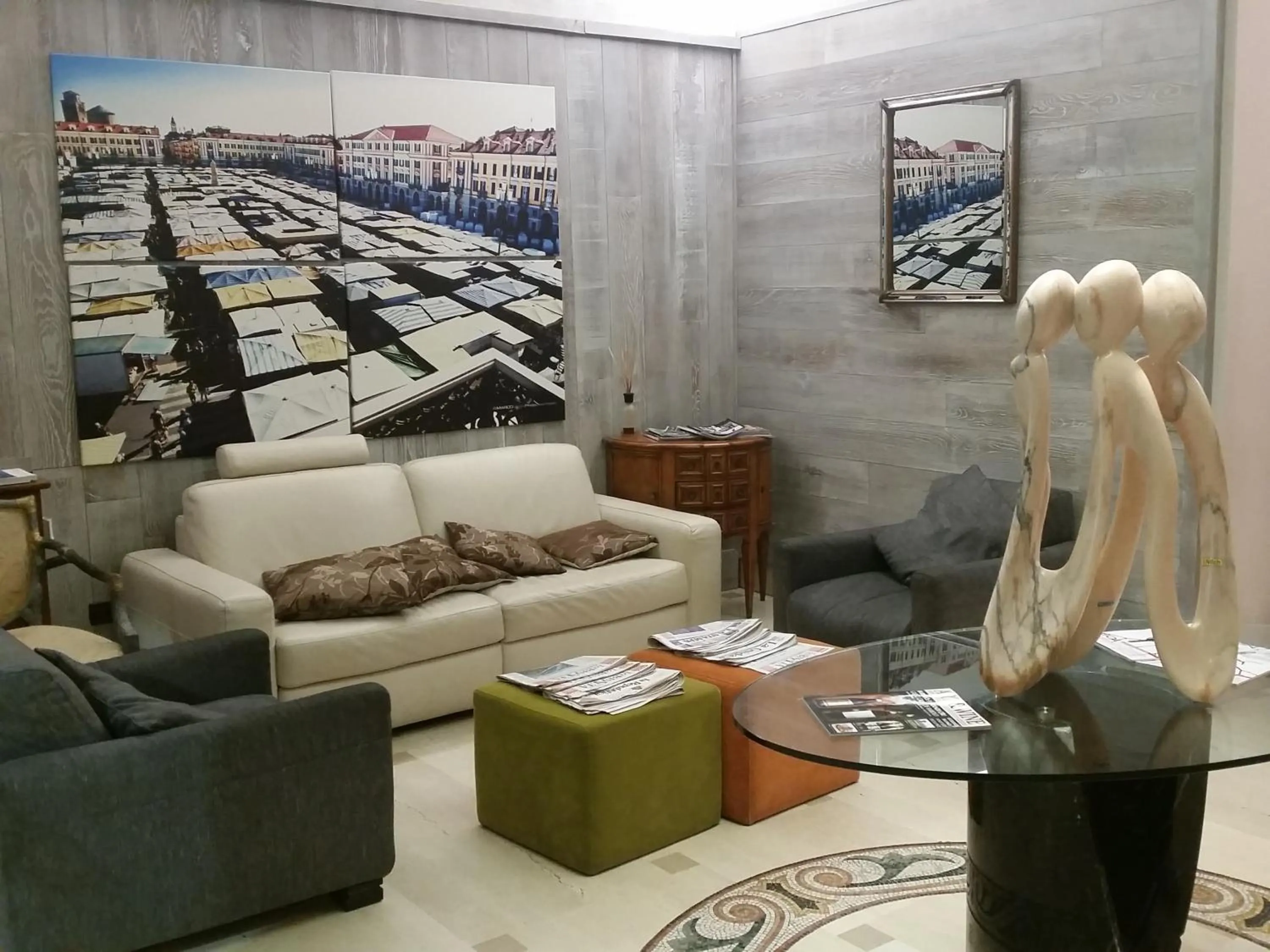 Lobby or reception in Hotel Palazzo Lovera