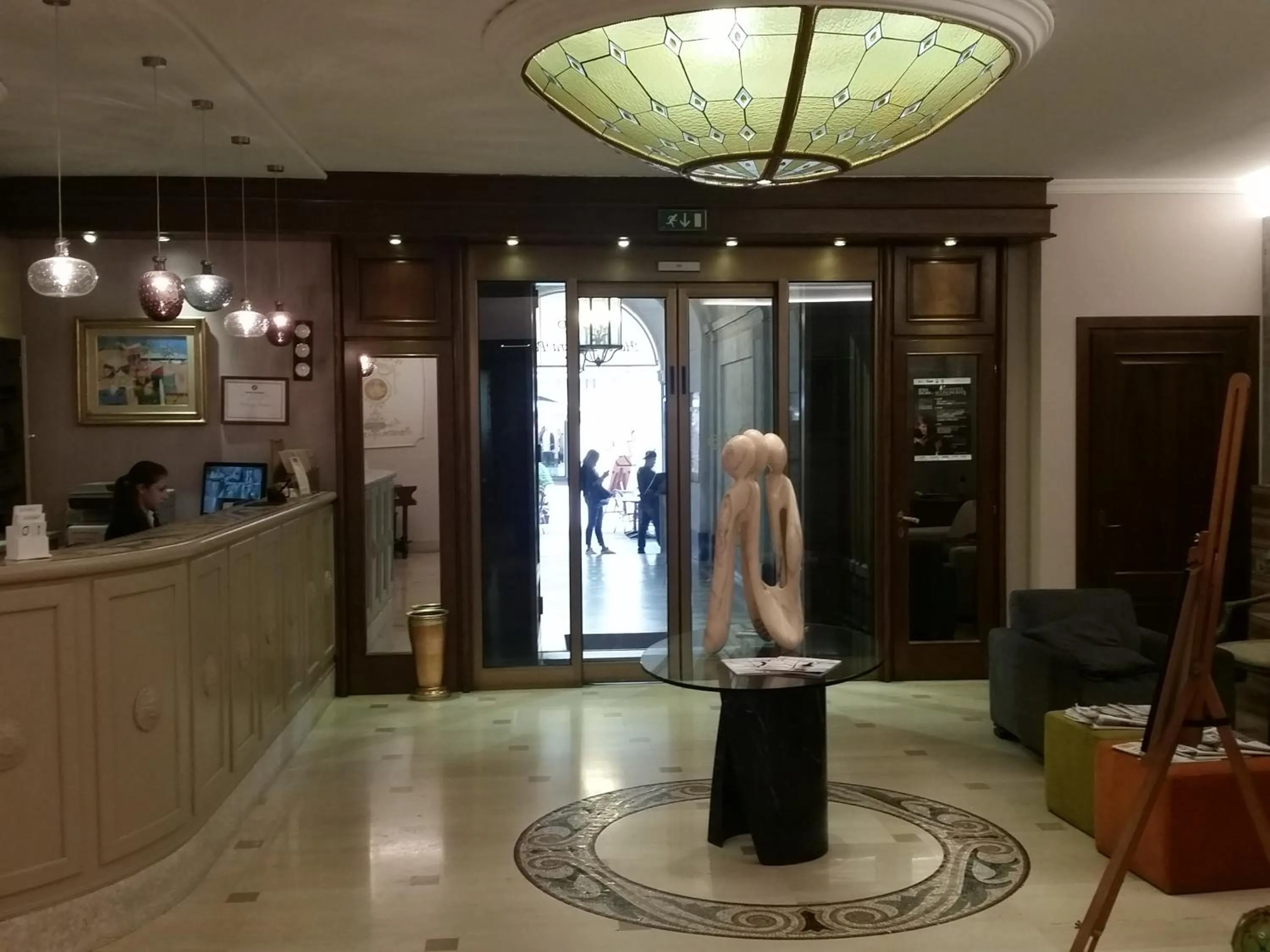 Lobby or reception in Hotel Palazzo Lovera