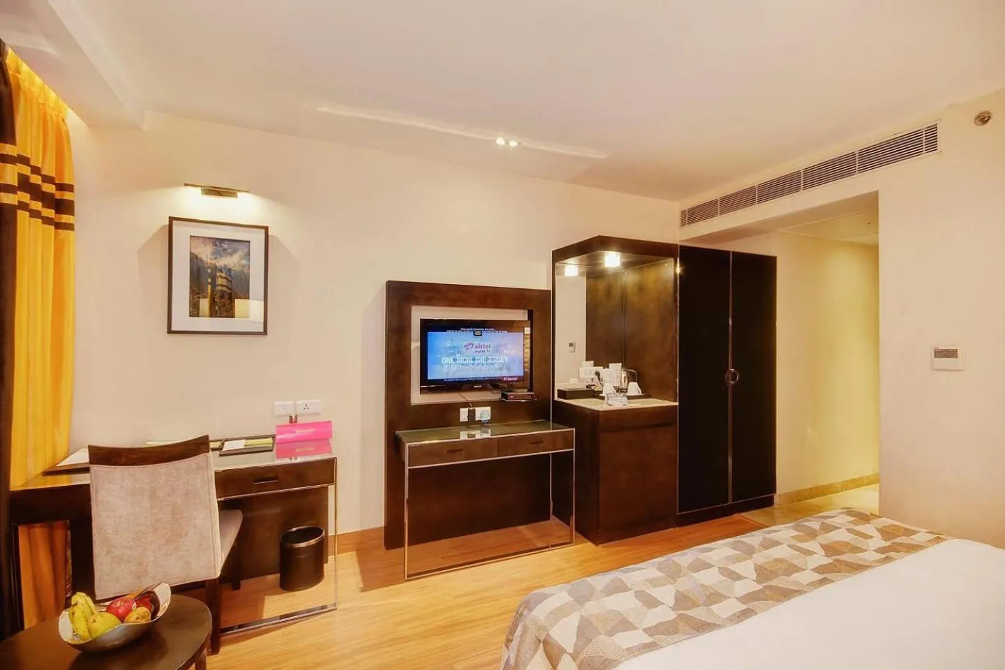 Communal lounge/ TV room in The Palm Spring a Boutique Hotel Naraina New Delhi