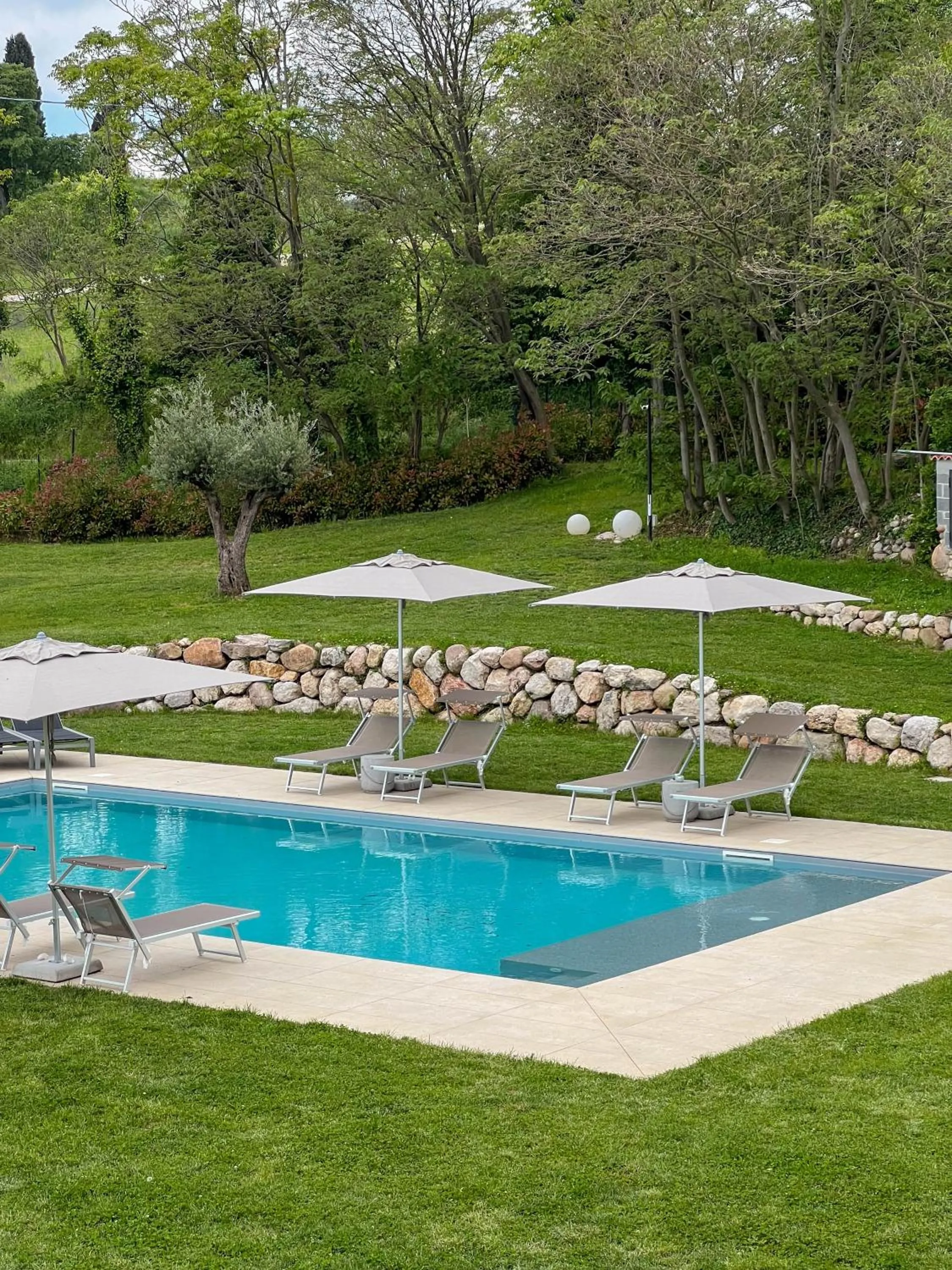Swimming pool in Bed and Breakfast Le Giale