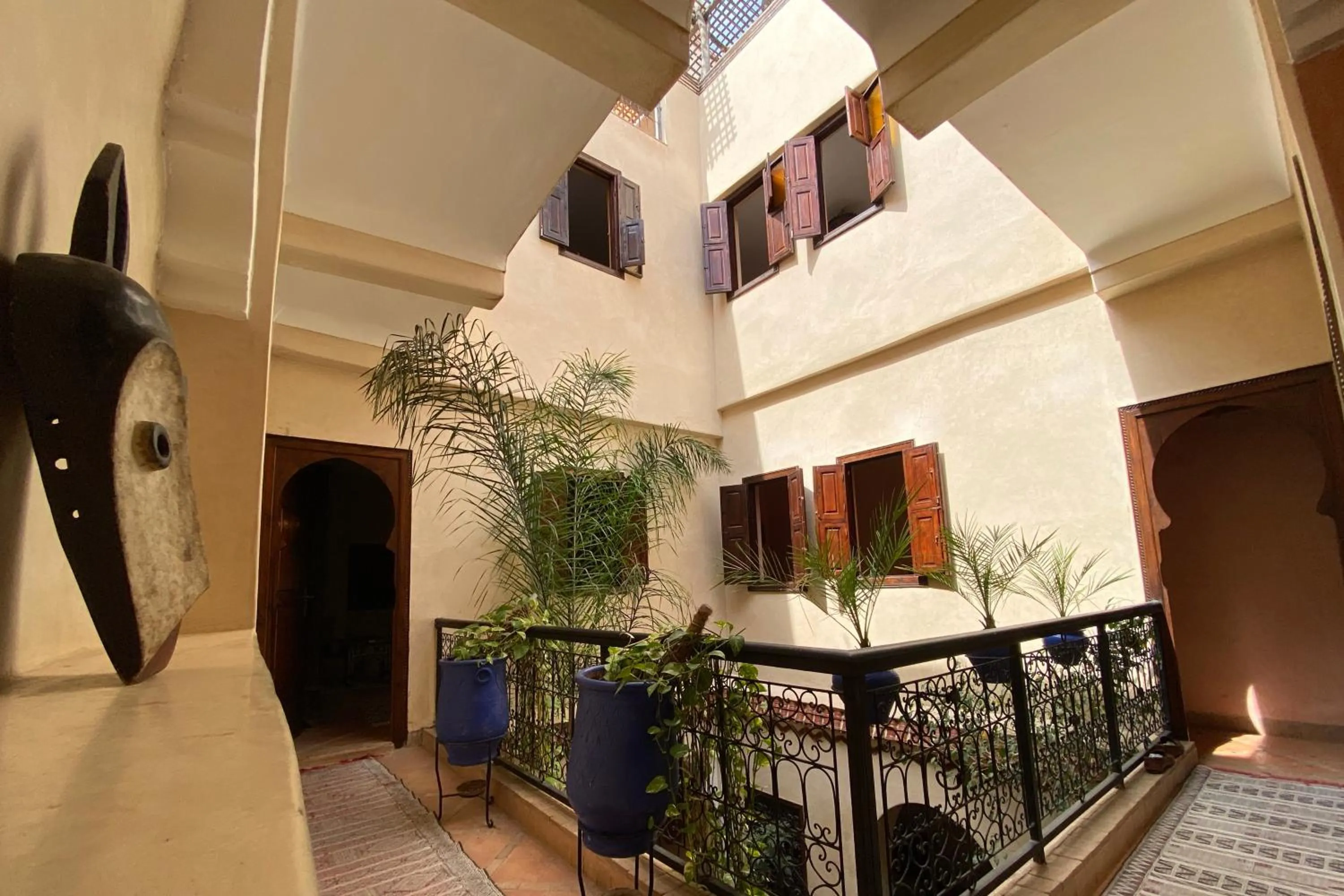 Patio in Riad Of The Storks