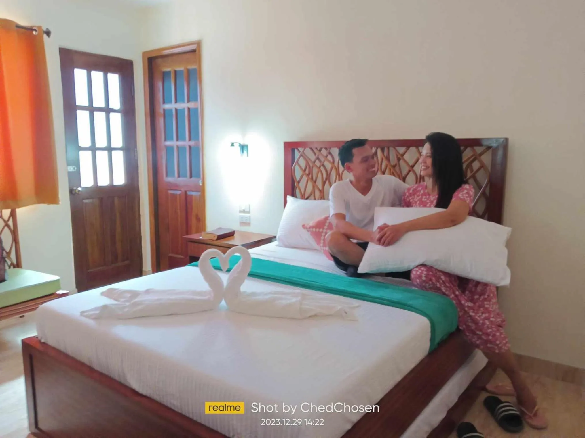 Bed in PMG Islandscape Resort