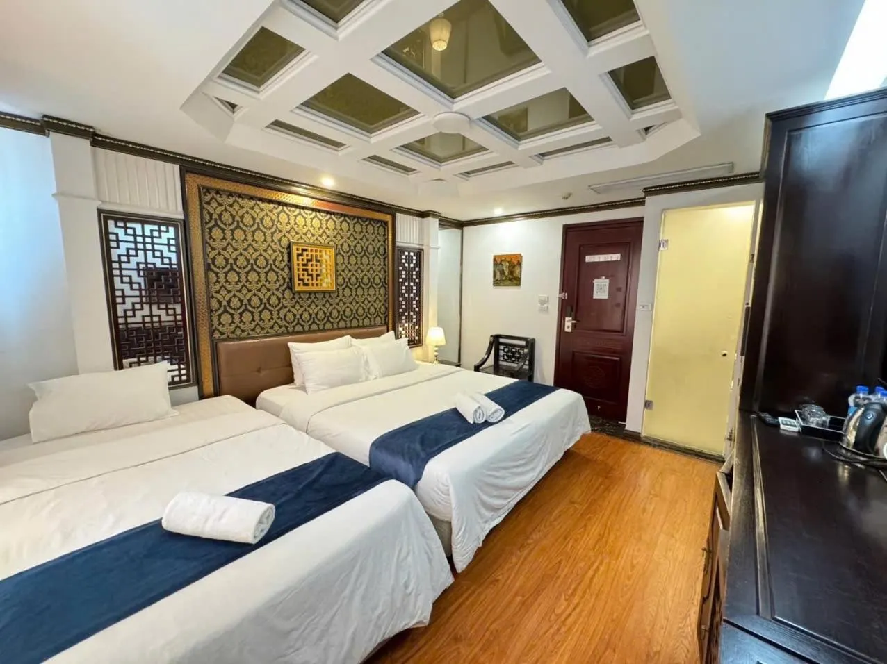 Bed in Church Legend Hotel