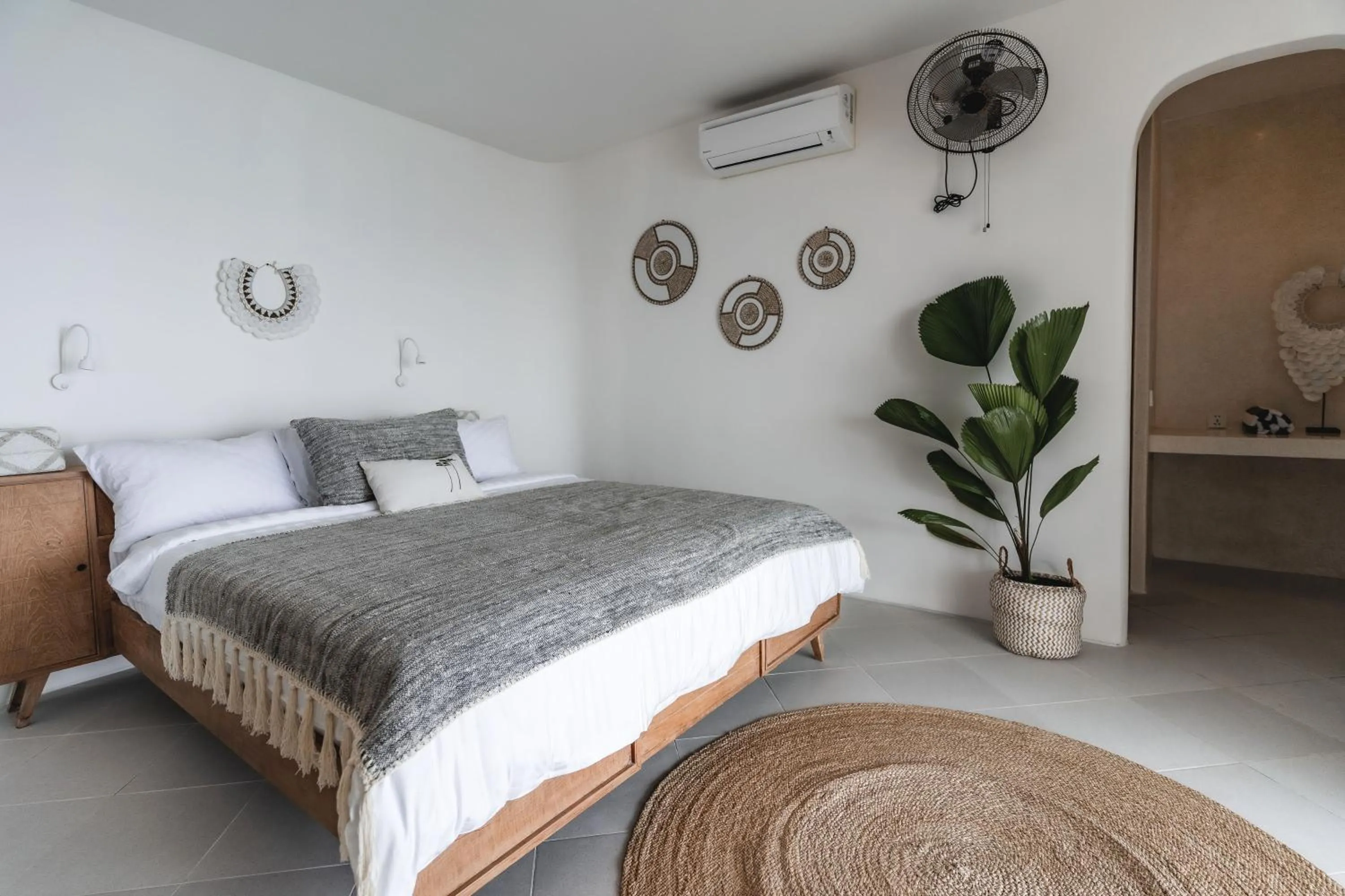 Bed in Blue Ocean Bingin