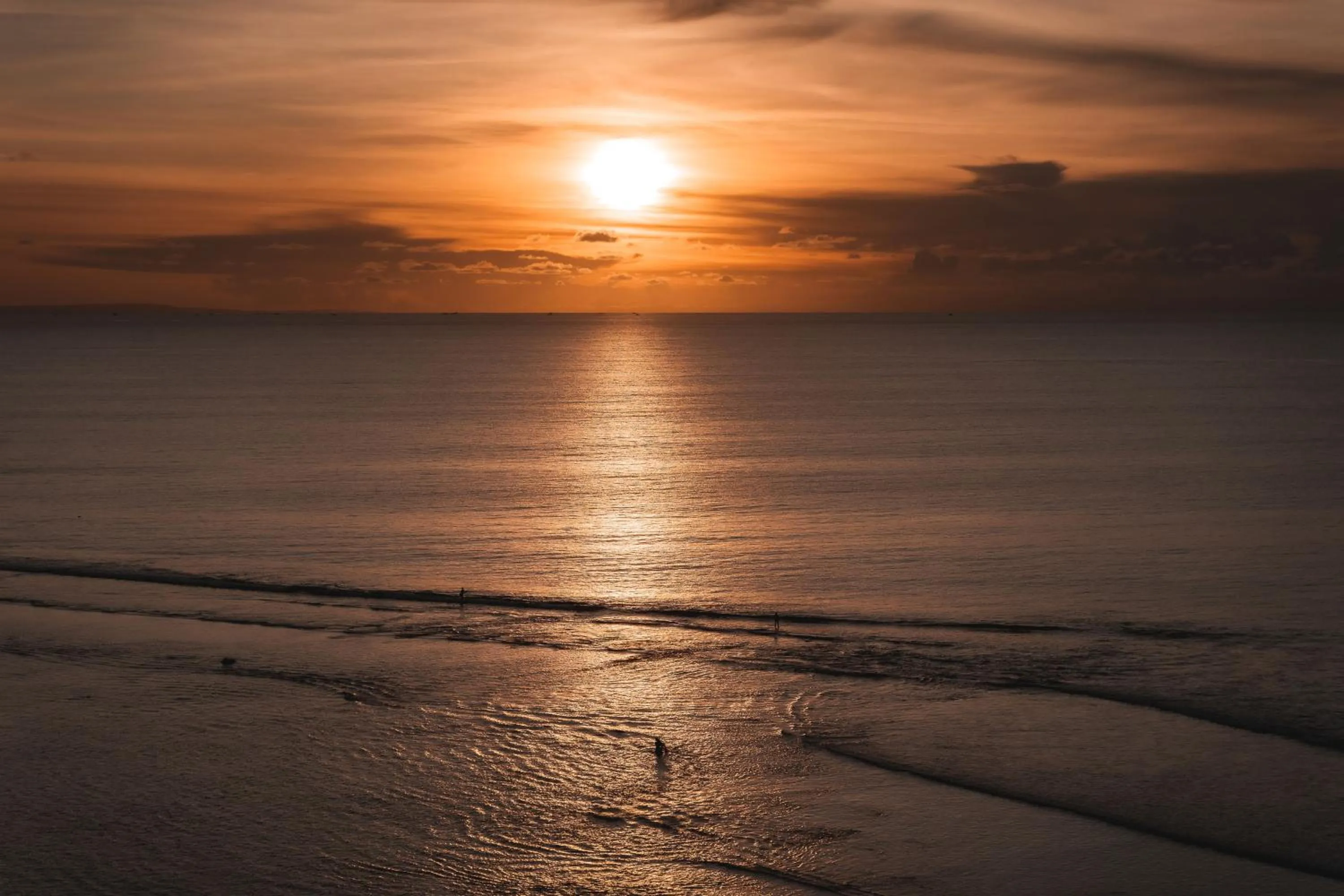 Beach in Blue Ocean Bingin