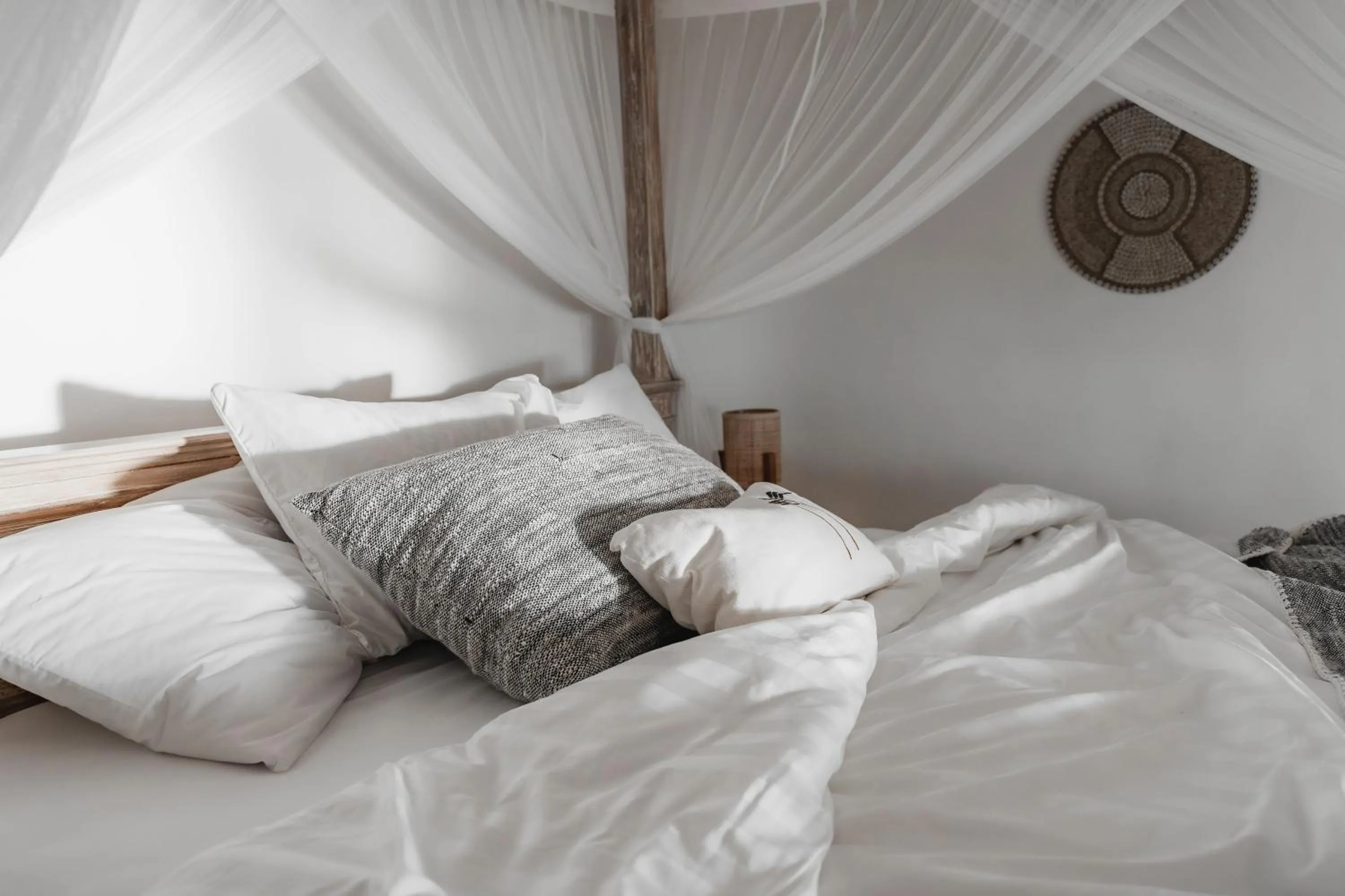 Bed in Blue Ocean Bingin