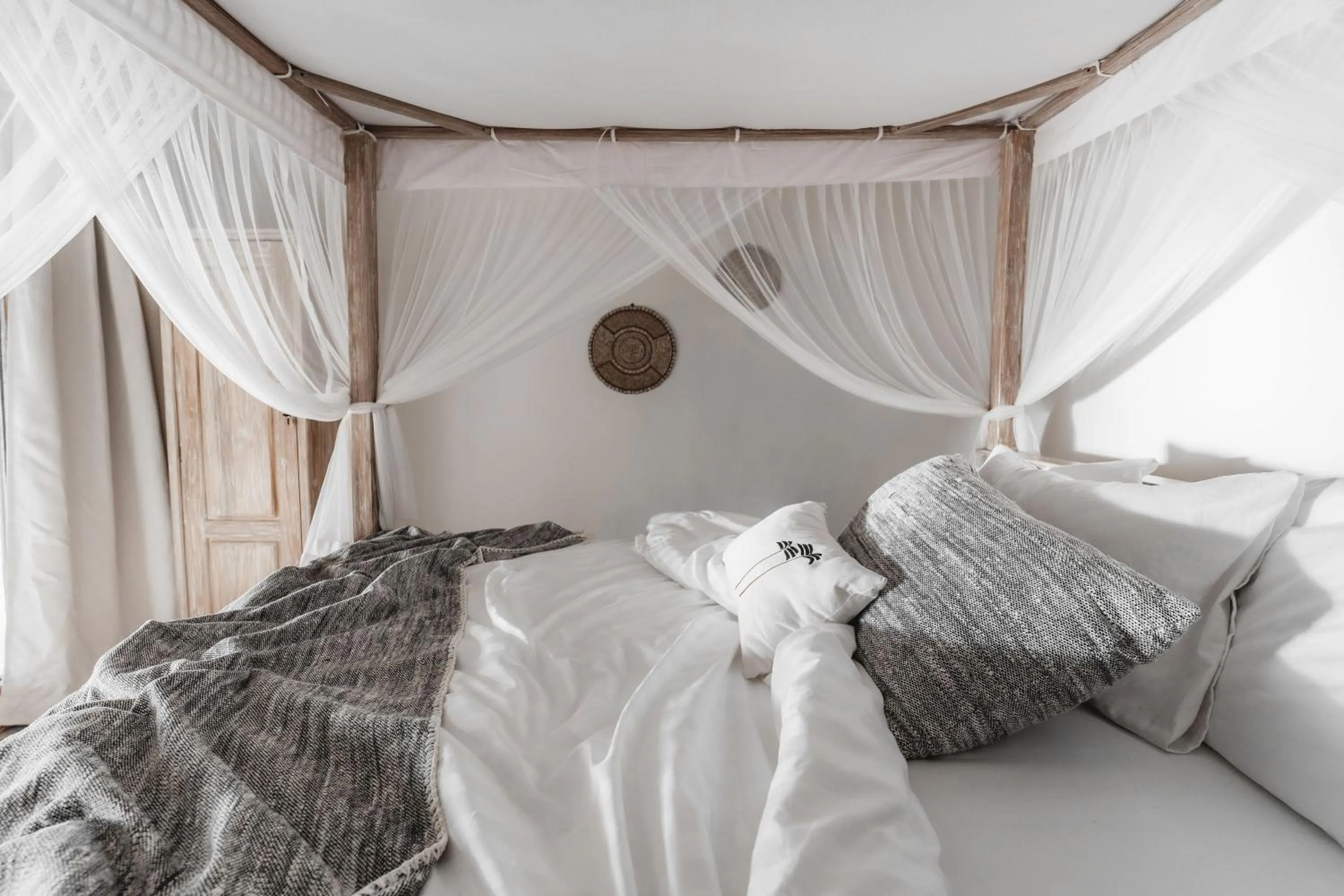 Bed in Blue Ocean Bingin