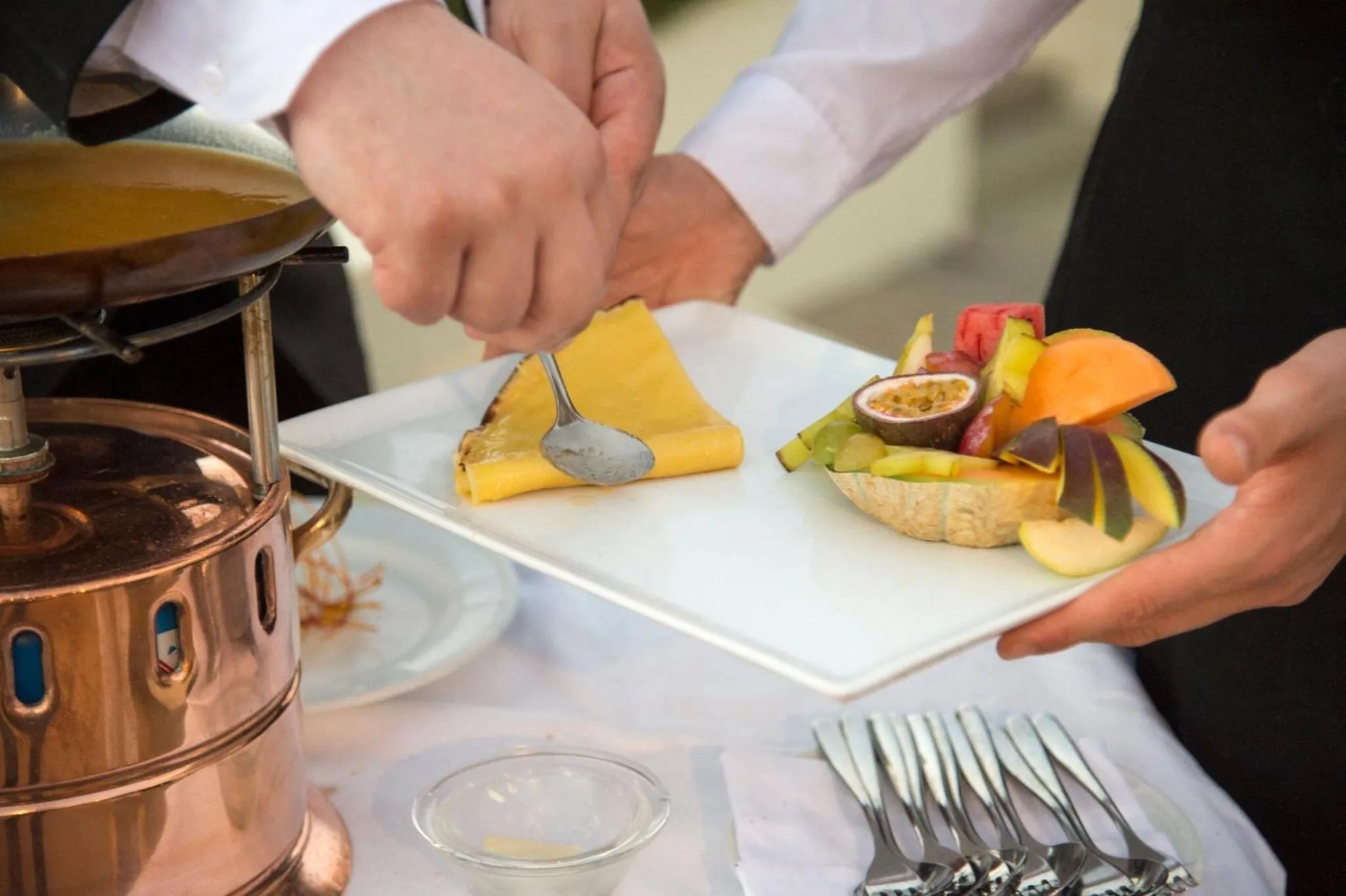 Food close-up in Hotel Palau