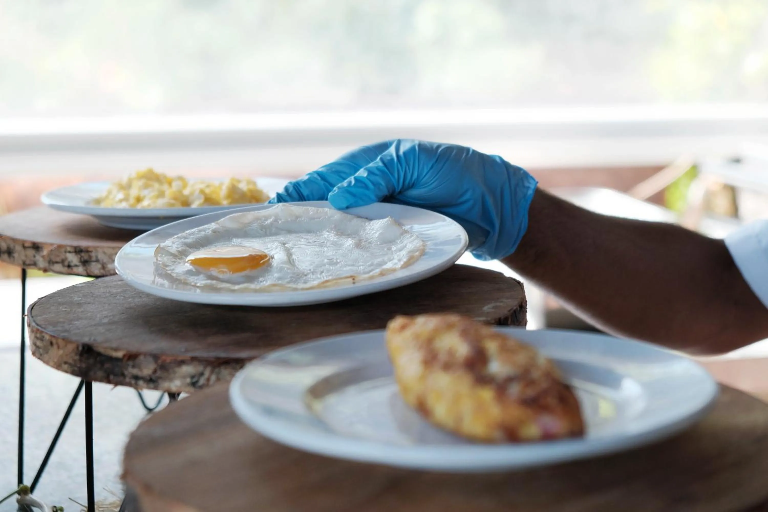 Continental breakfast in Hotel Palau