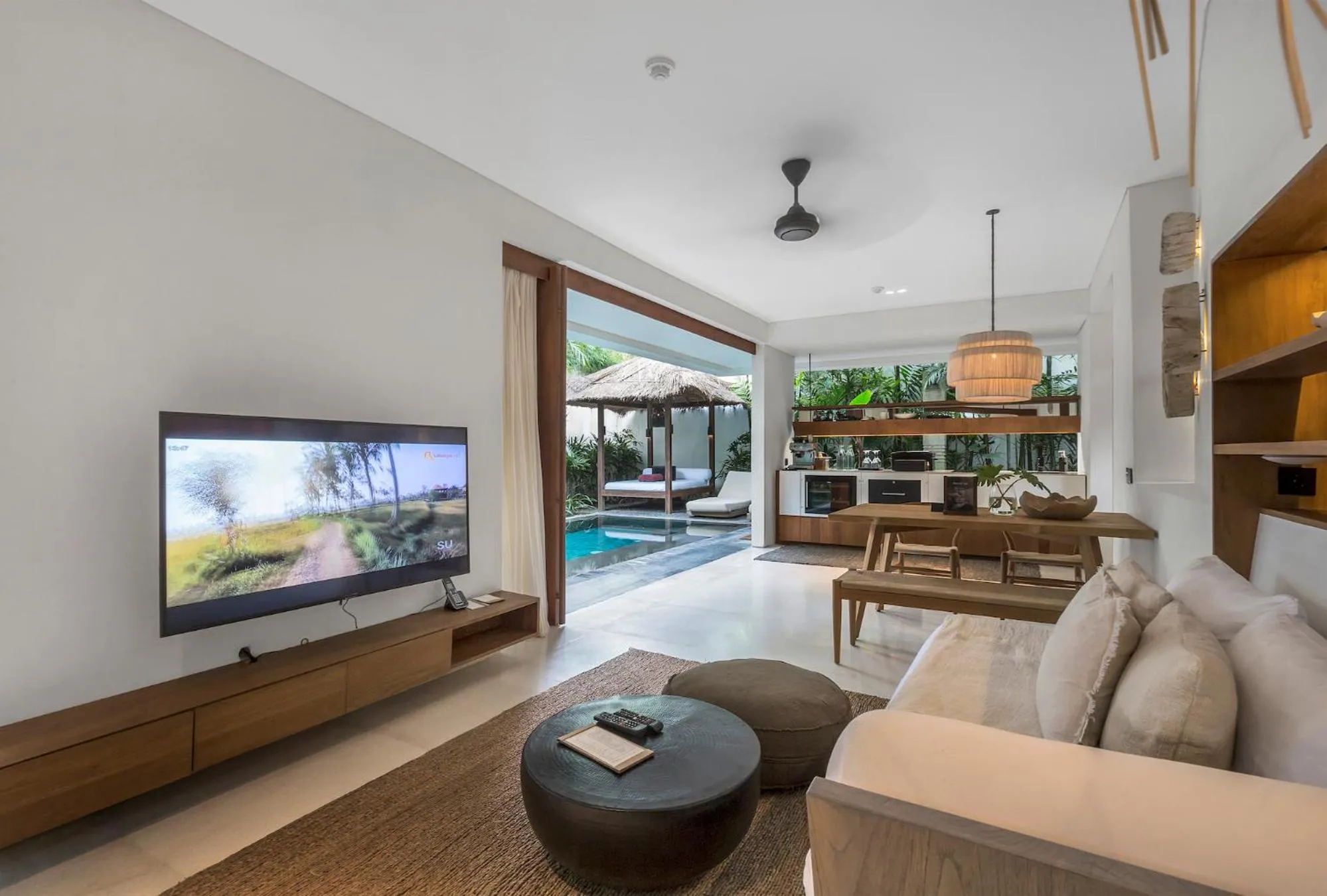 Living room in Bisma Eight Villas