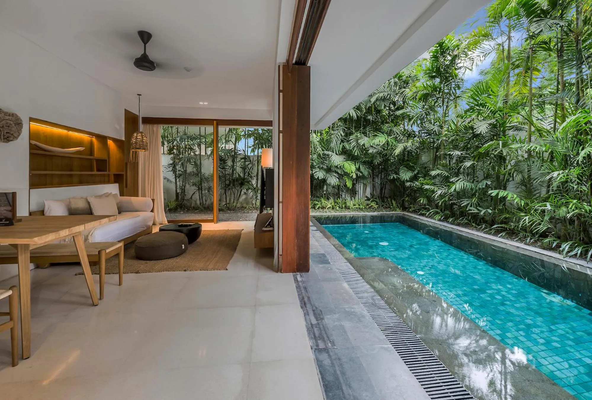 Pool view in Bisma Eight Villas