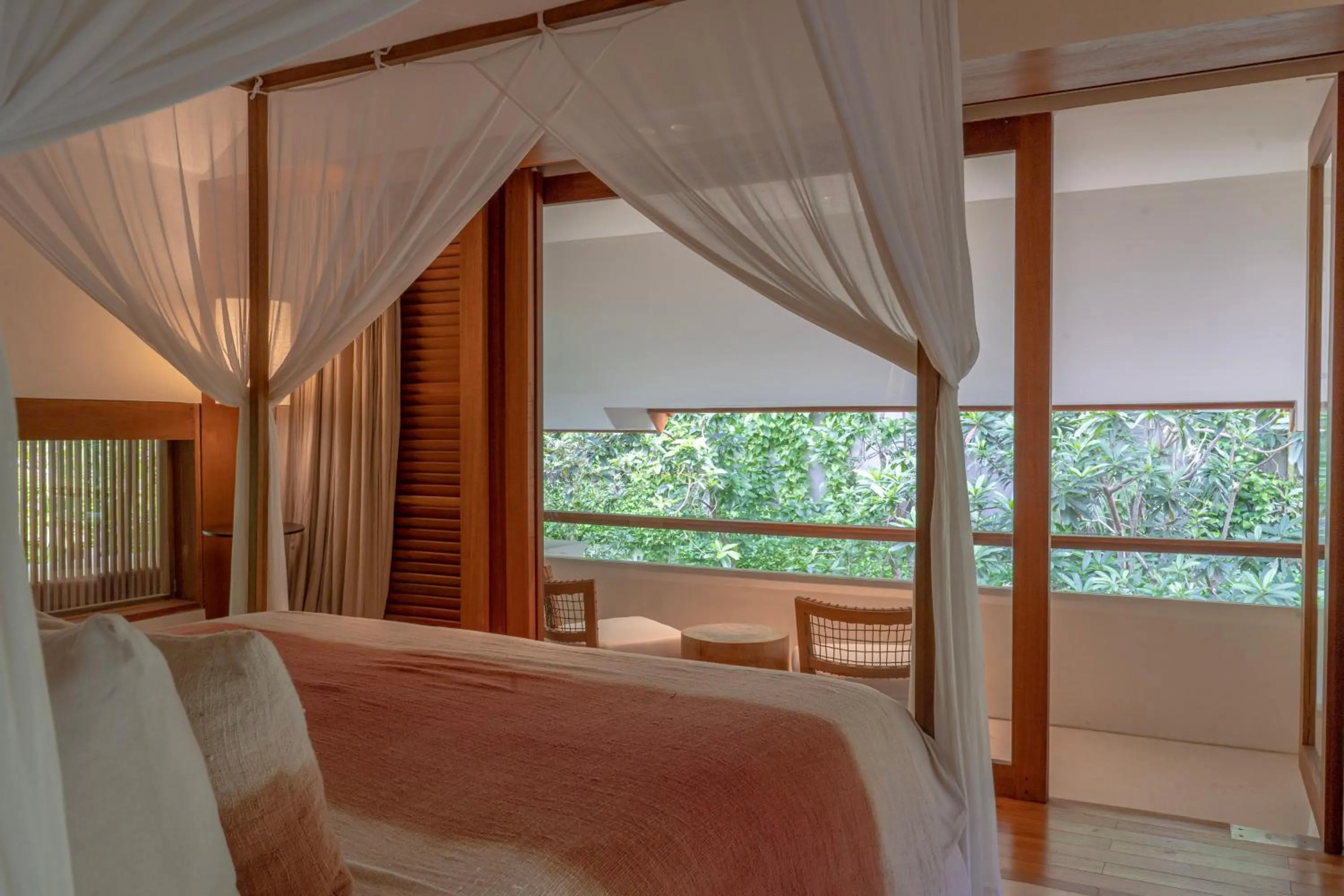 View (from property/room), Bed in Bisma Eight Villas