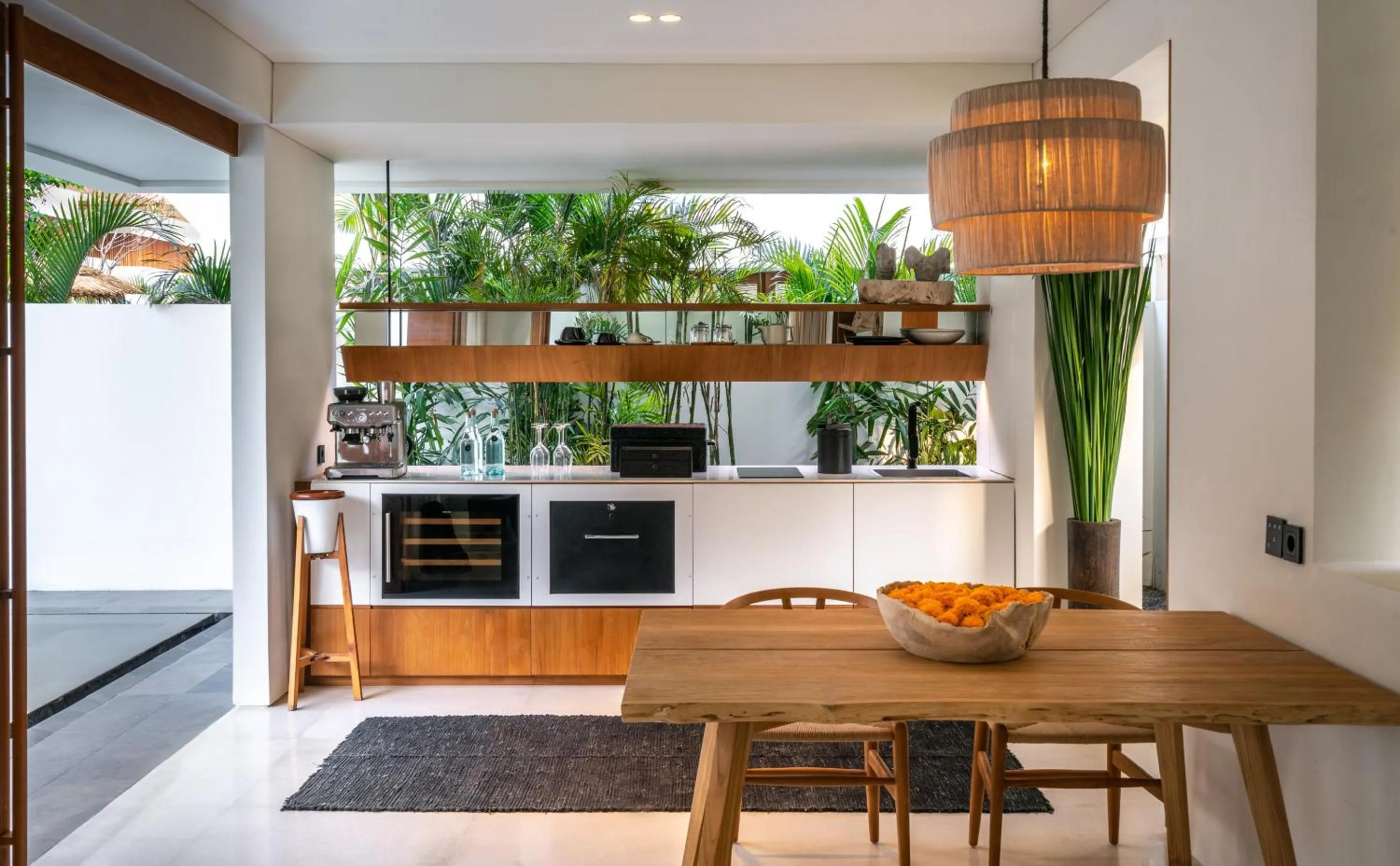 Kitchen or kitchenette in Bisma Eight Villas