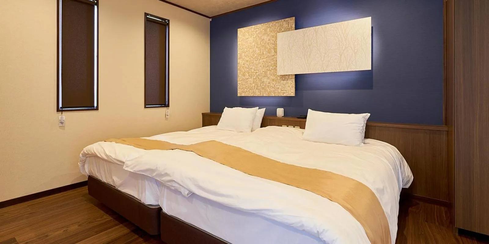 Bed in Kisara Bettei TOKI