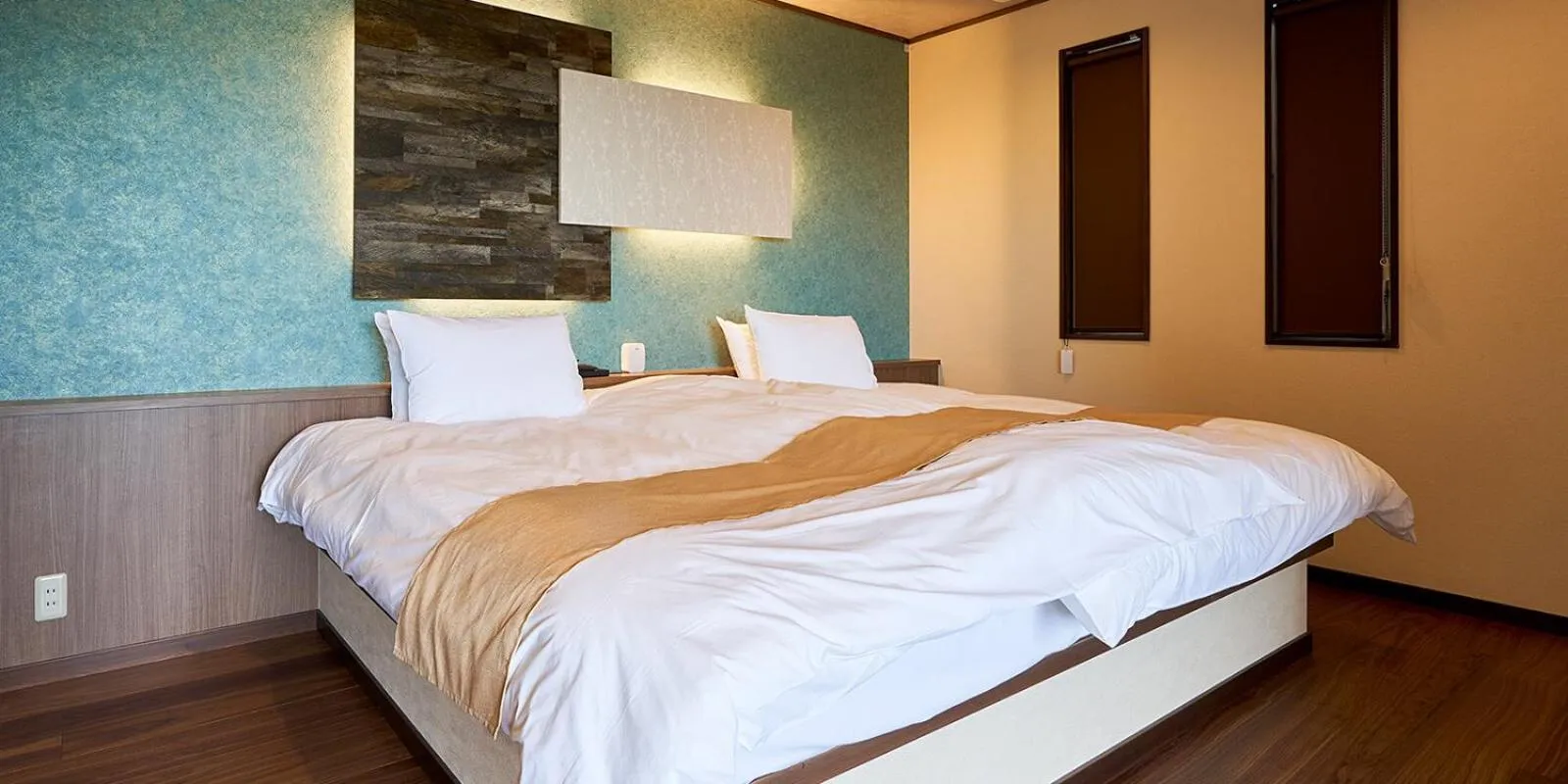 Bed in Kisara Bettei TOKI