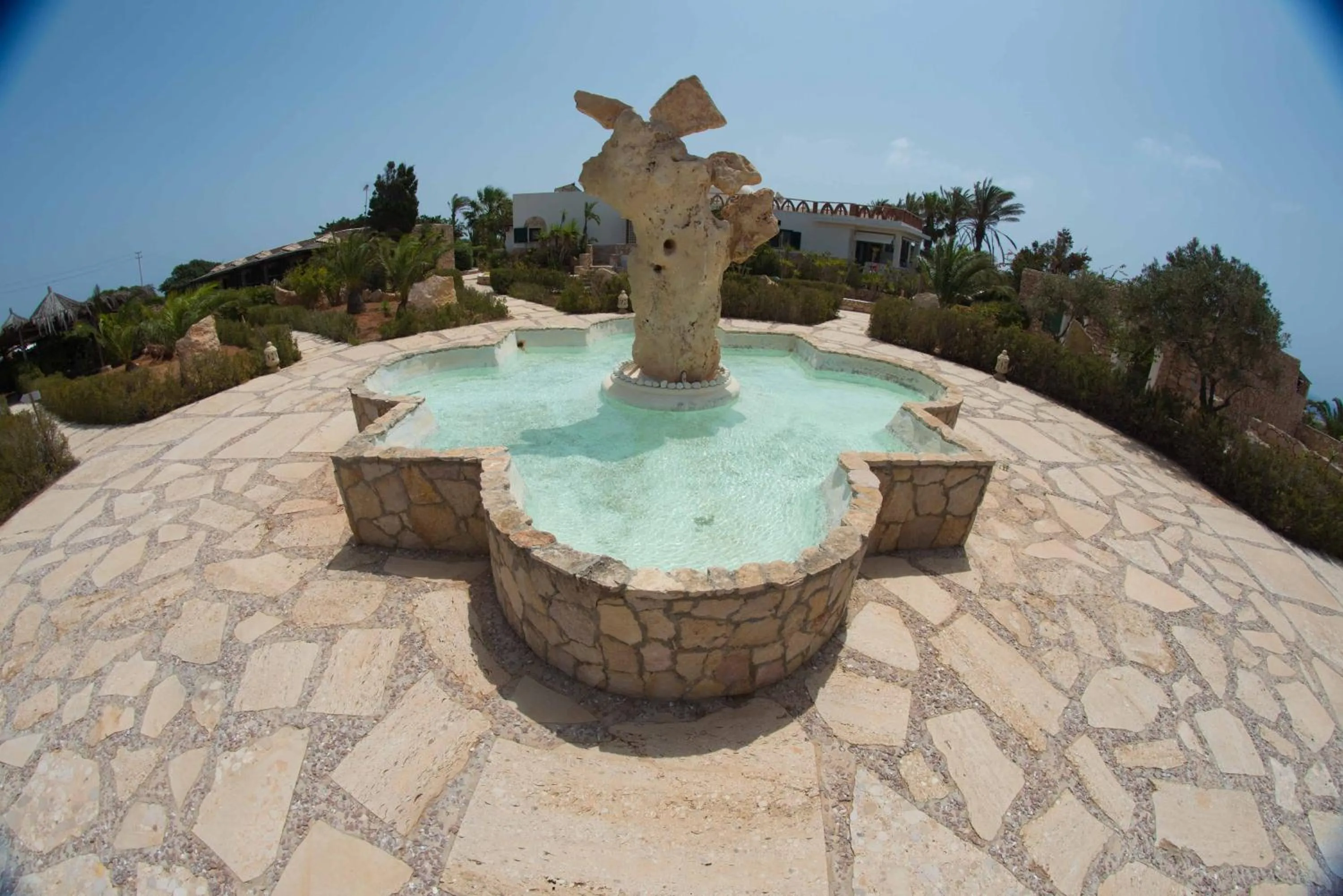 Facade/entrance in Cupola Bianca Resort