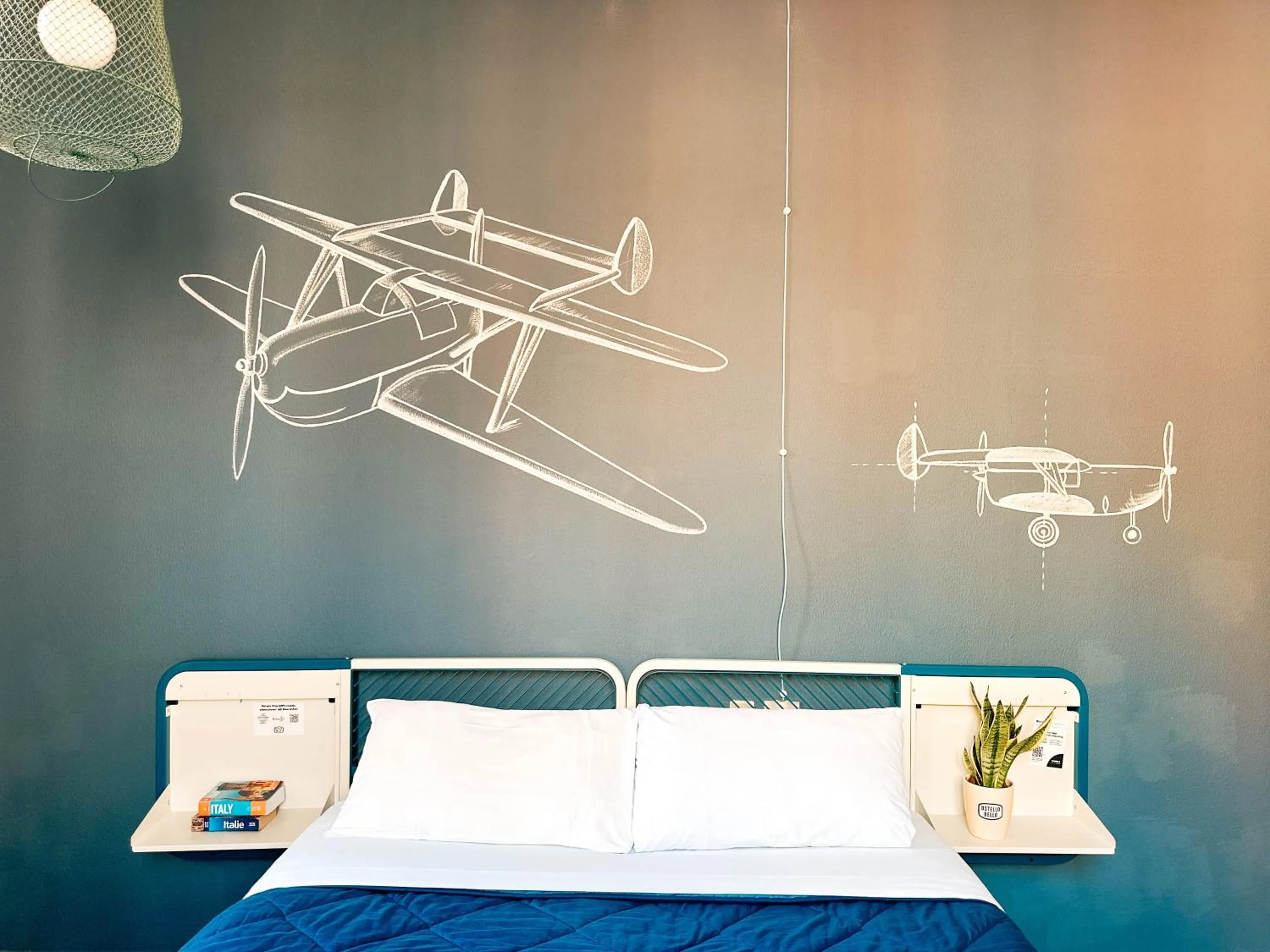 Bed in Hotel Britannia