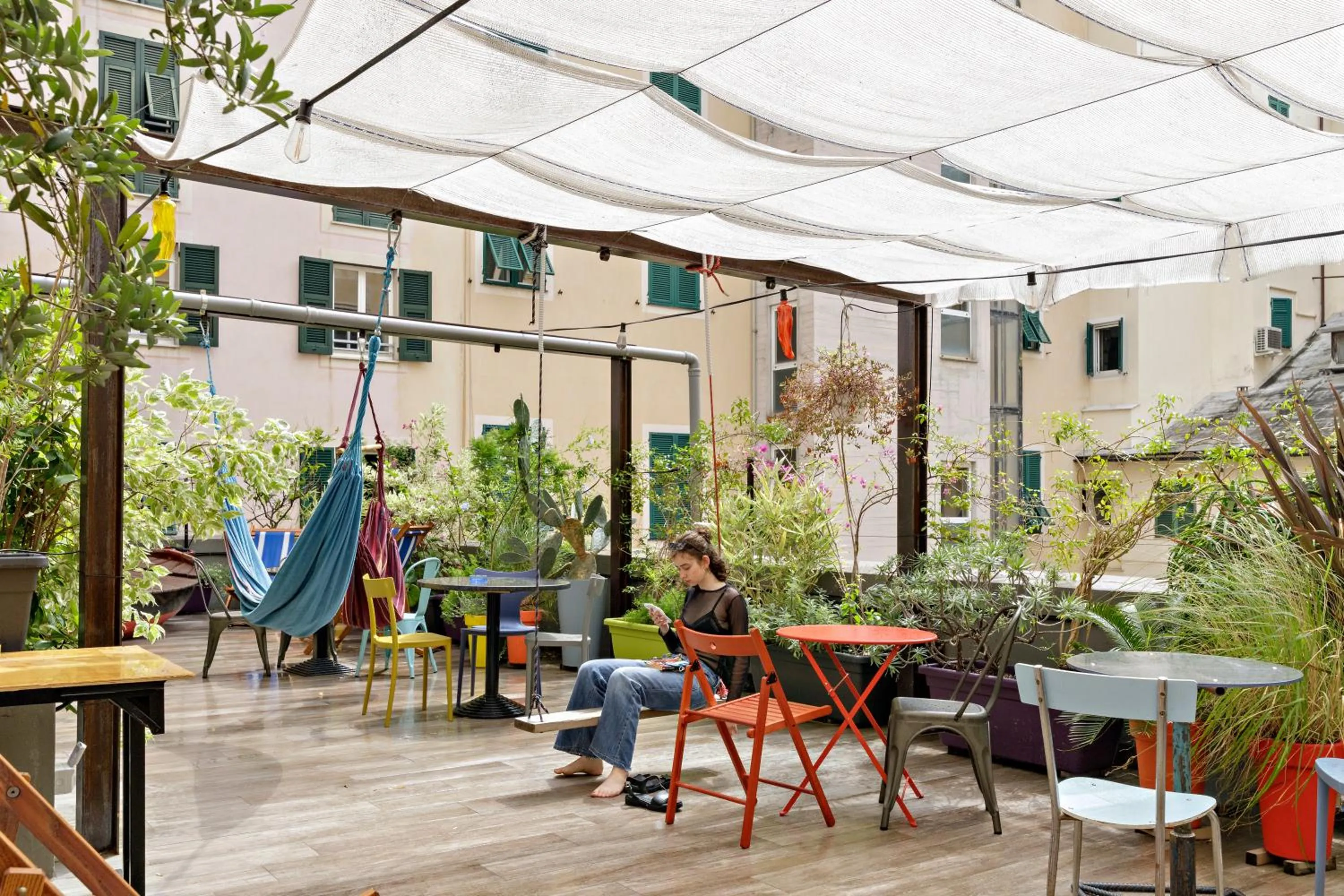 Balcony/Terrace in Hotel Britannia