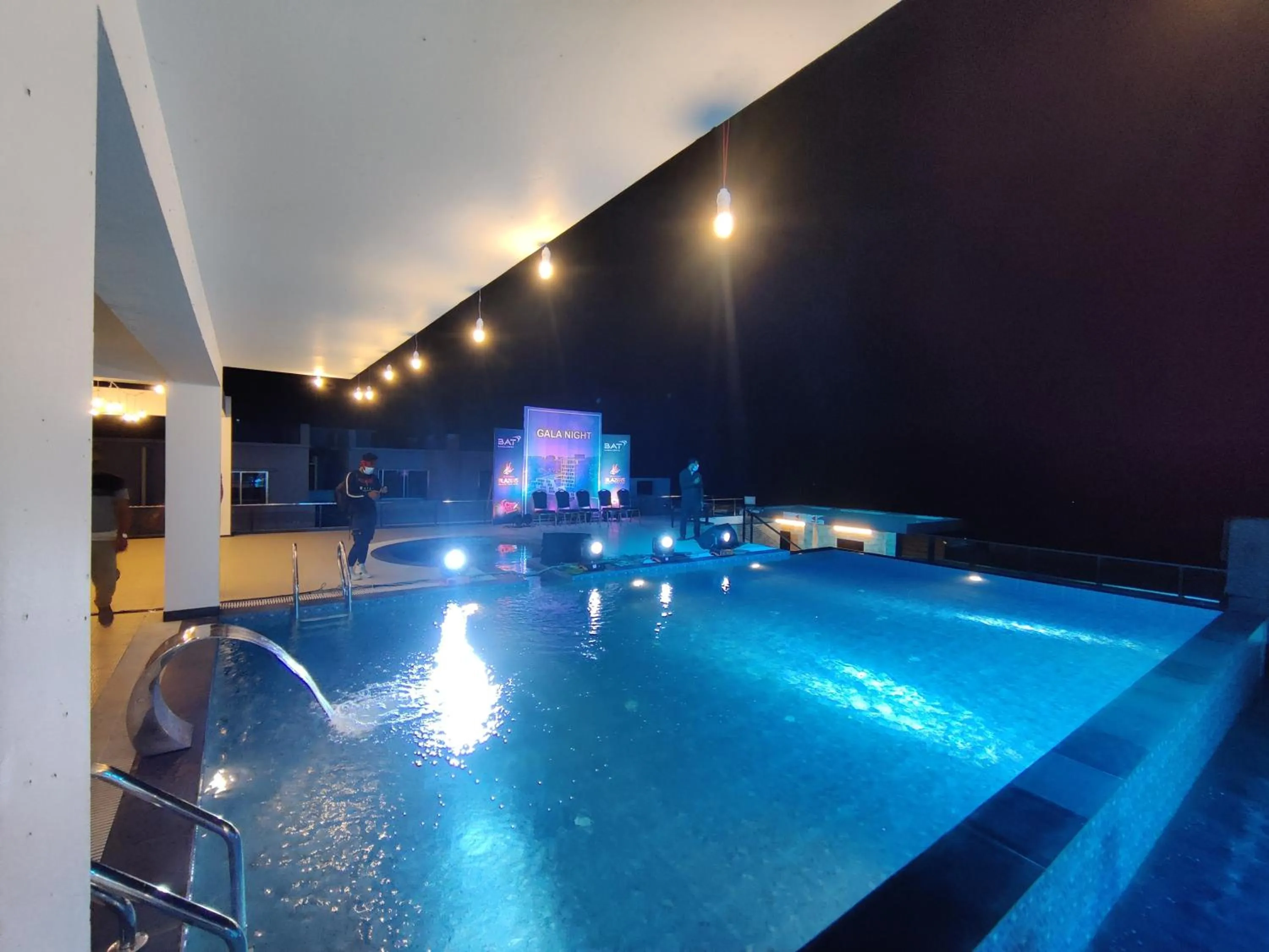 Swimming pool in Hotel X Rajshahi