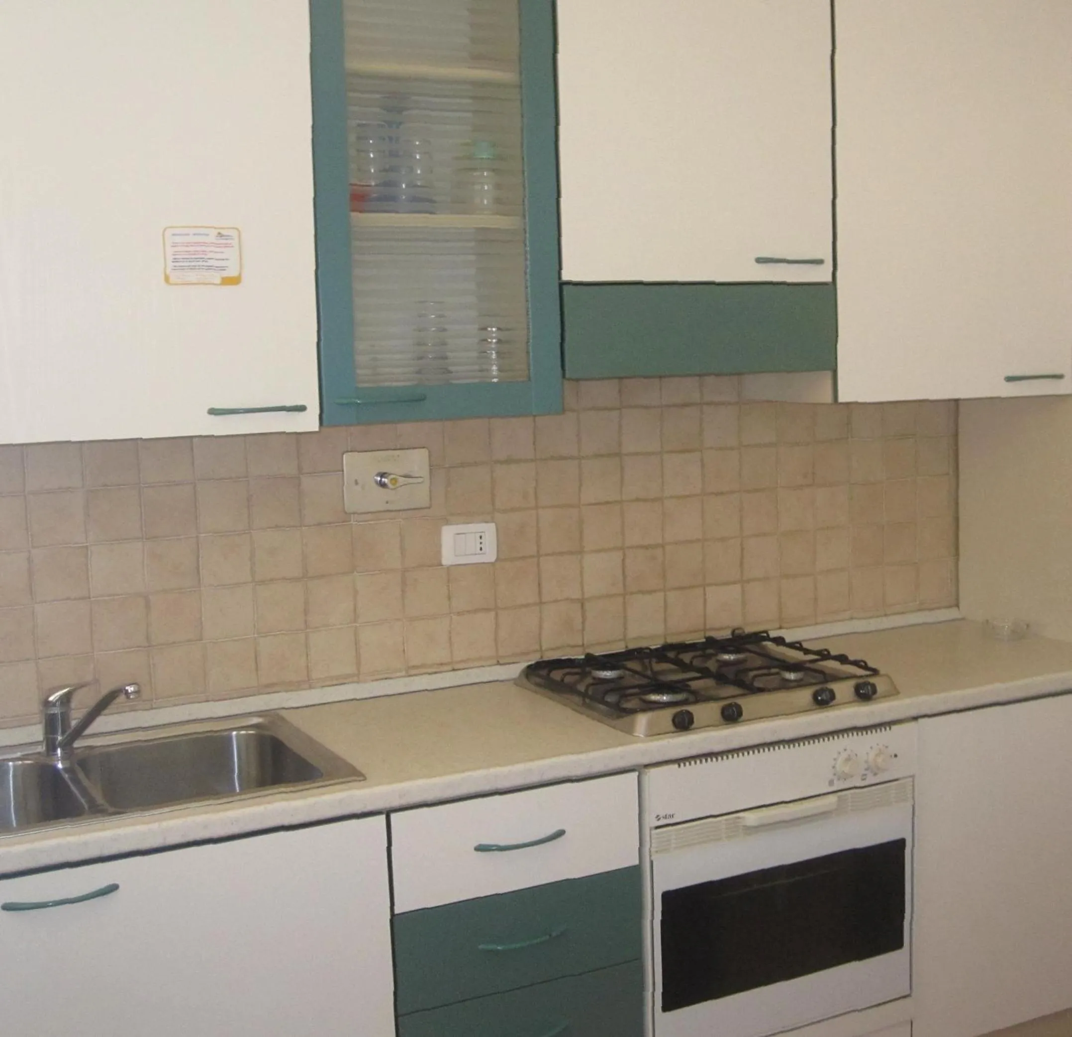 Kitchen or kitchenette in Hotel Residence La Ventola