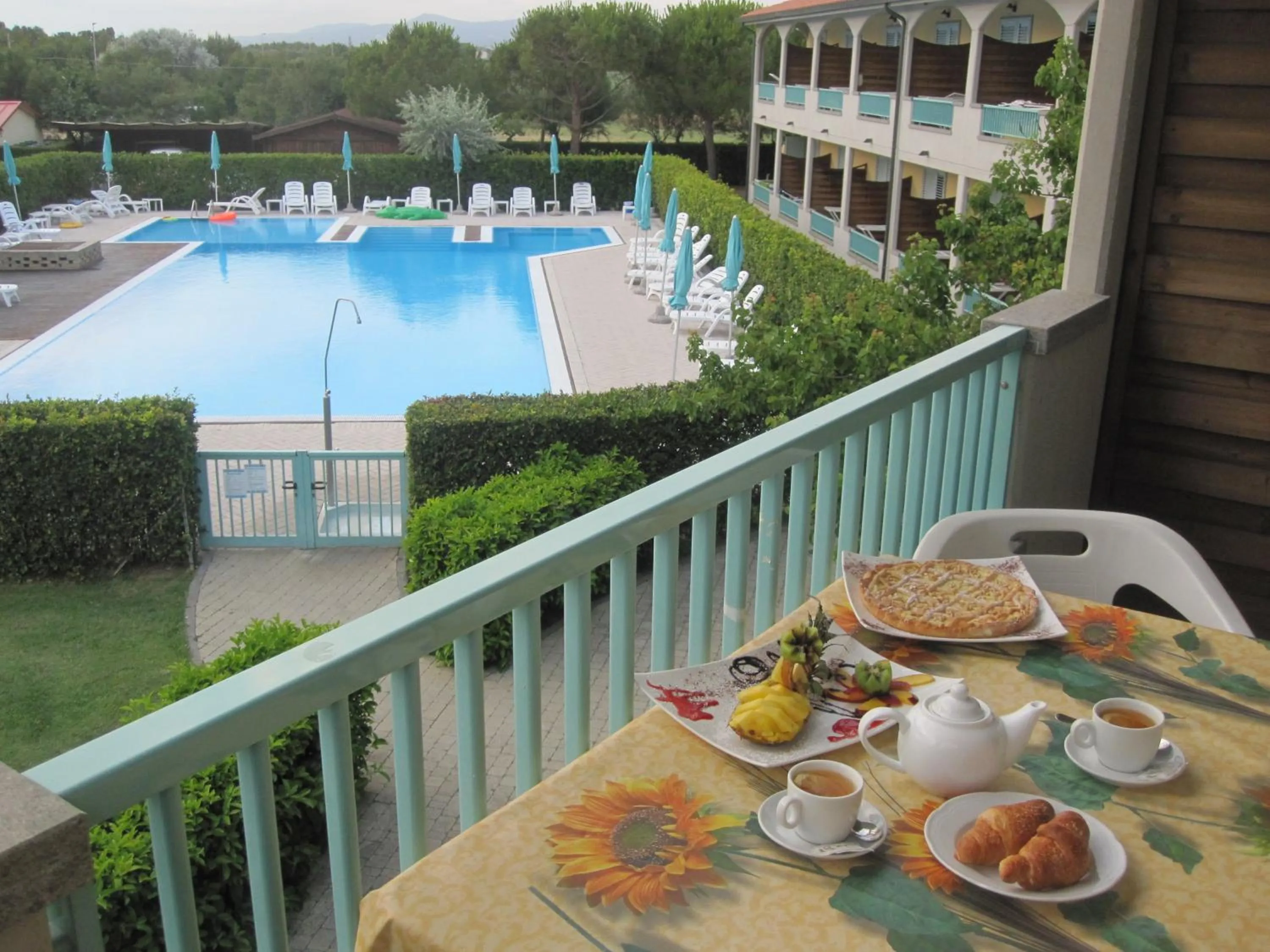Balcony/Terrace in Hotel Residence La Ventola