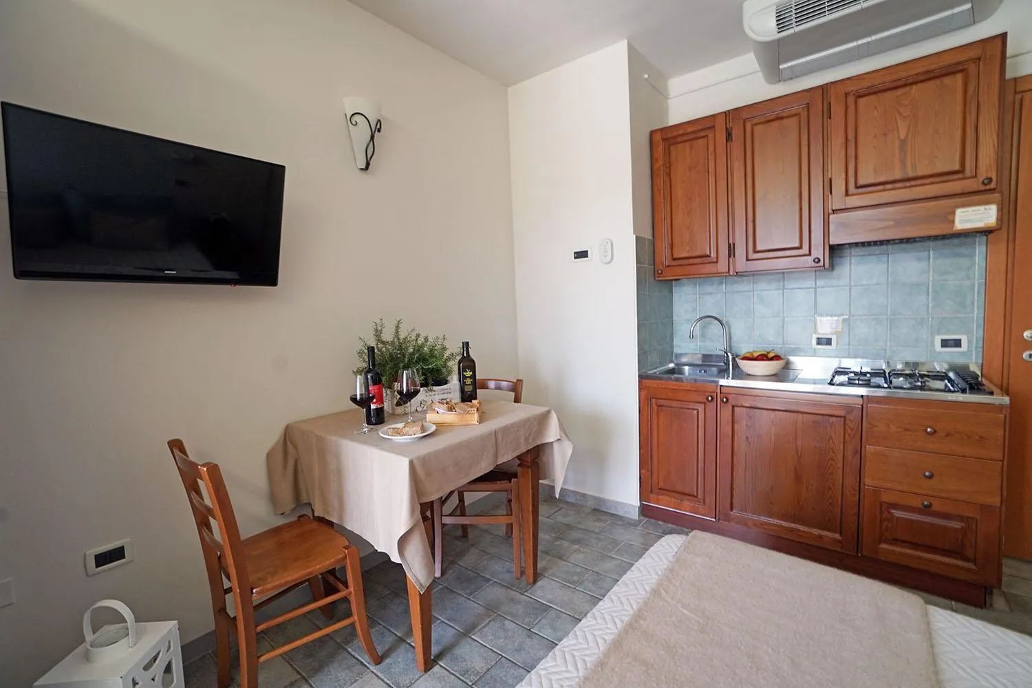 Kitchen or kitchenette in Hotel Residence La Ventola