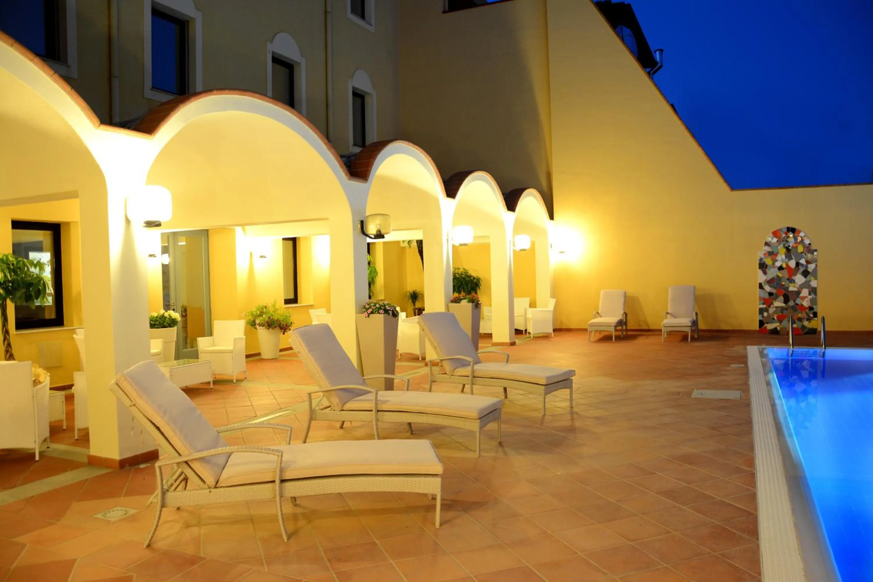 Solarium in Hotel Orri